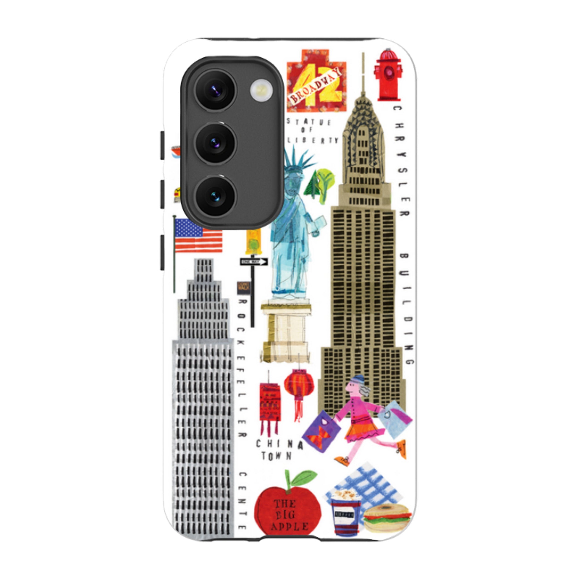 Samsung Tough Case - New York Icons By Tracey English