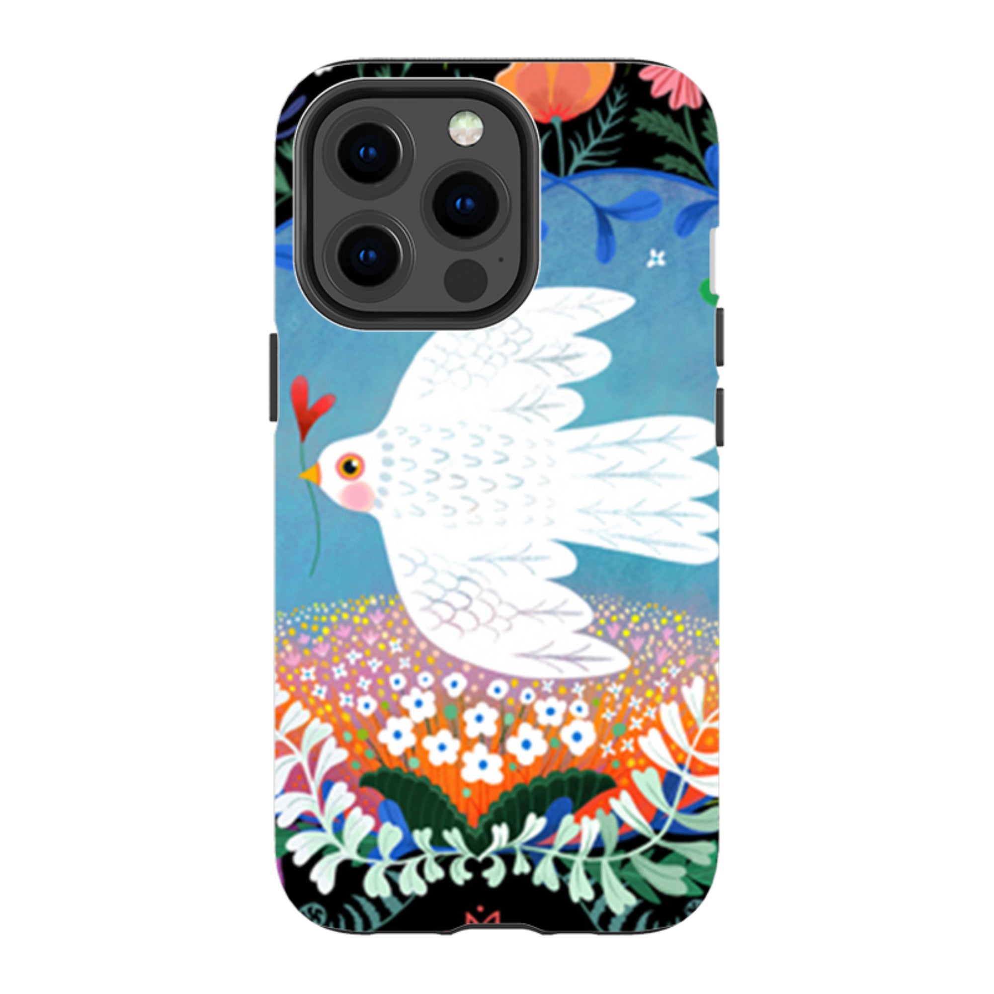 iPhone Tough Case - Peacebird By Mia Underwood