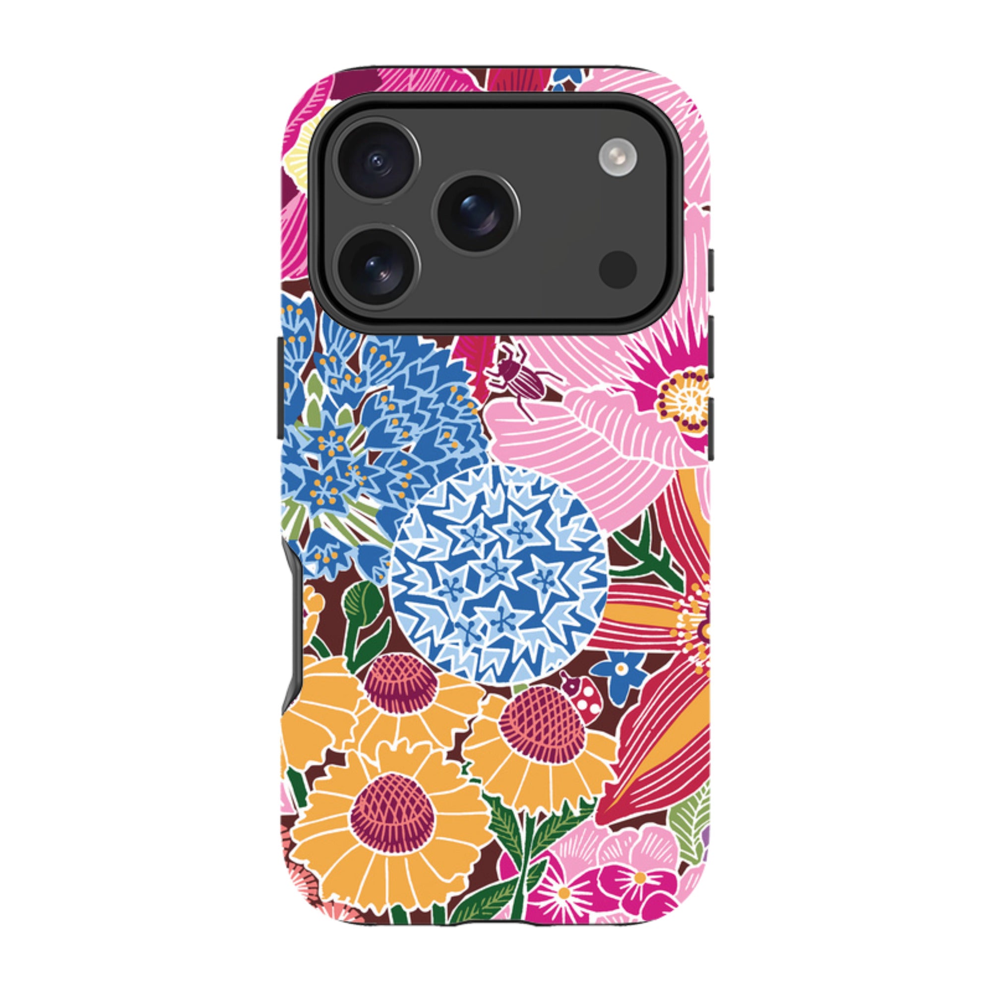 iPhone Tough Case - Jigsaw Floral 2 By Kate Heiss