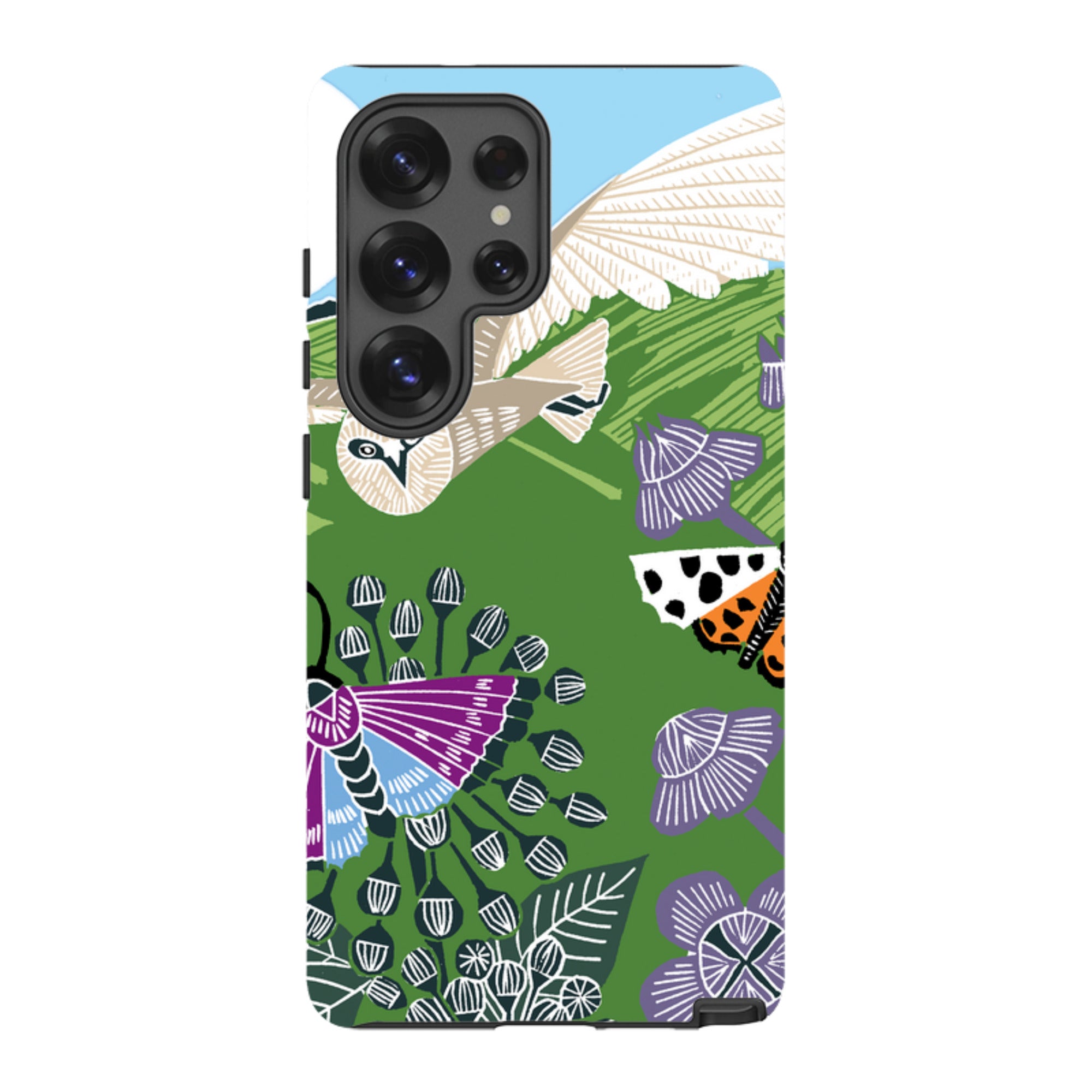 Samsung Tough Case - Morning Barn Owl By Kate Heiss