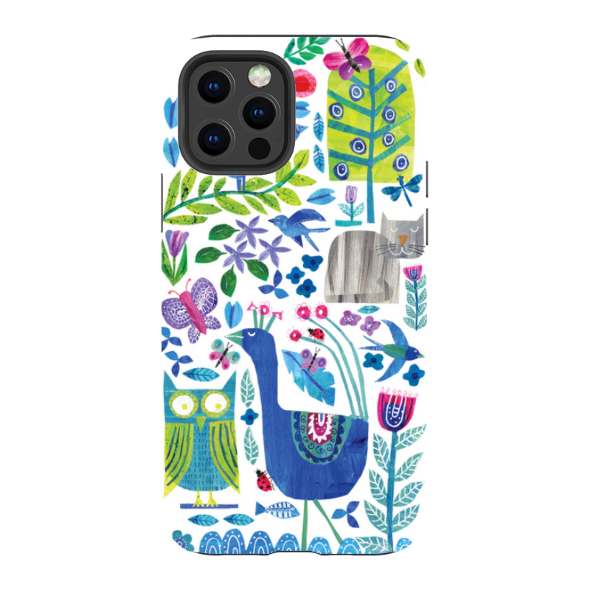iPhone Tough Case - Back Garden By Tracey English