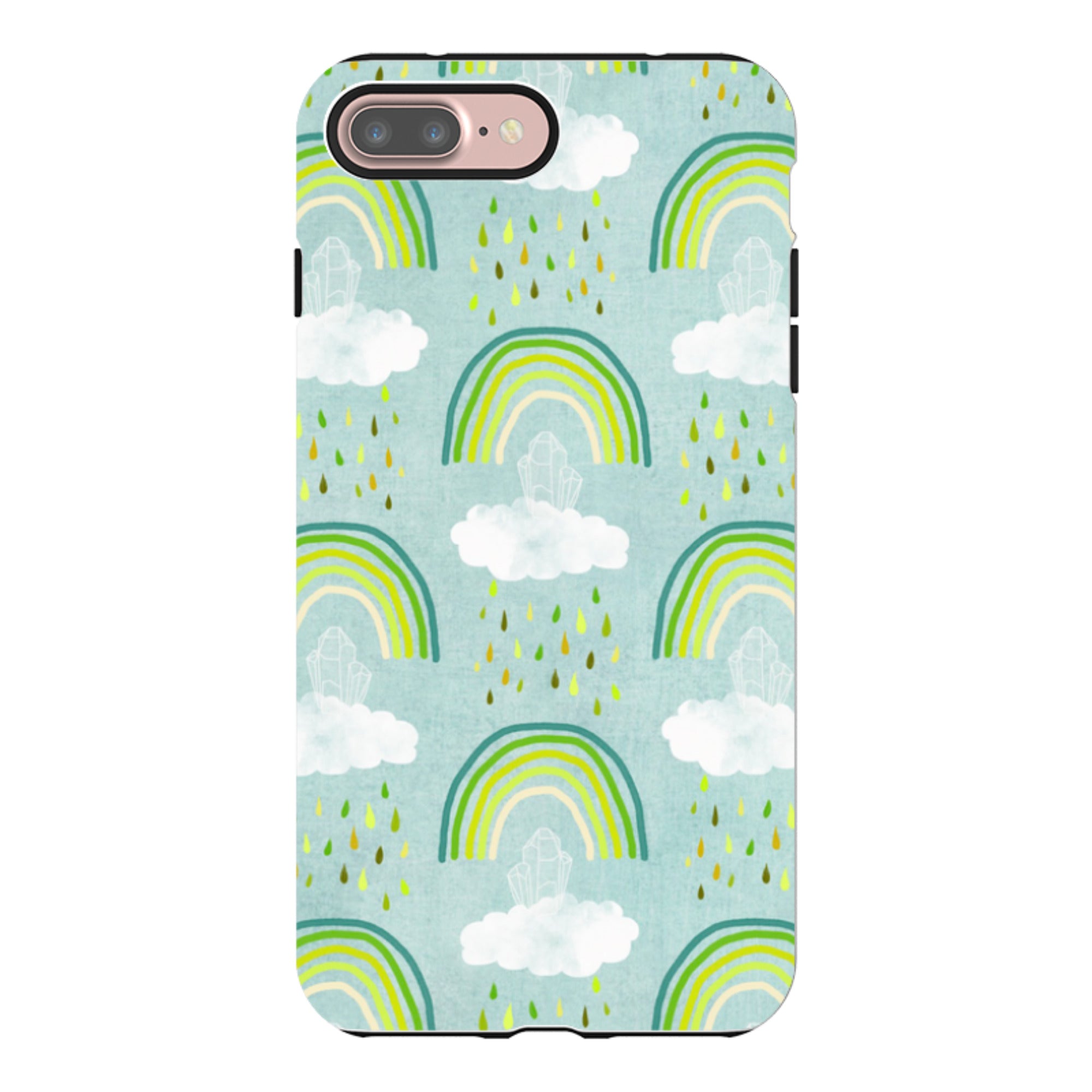iPhone Tough Case - Rainbows And Crystals By Katherine Quinn