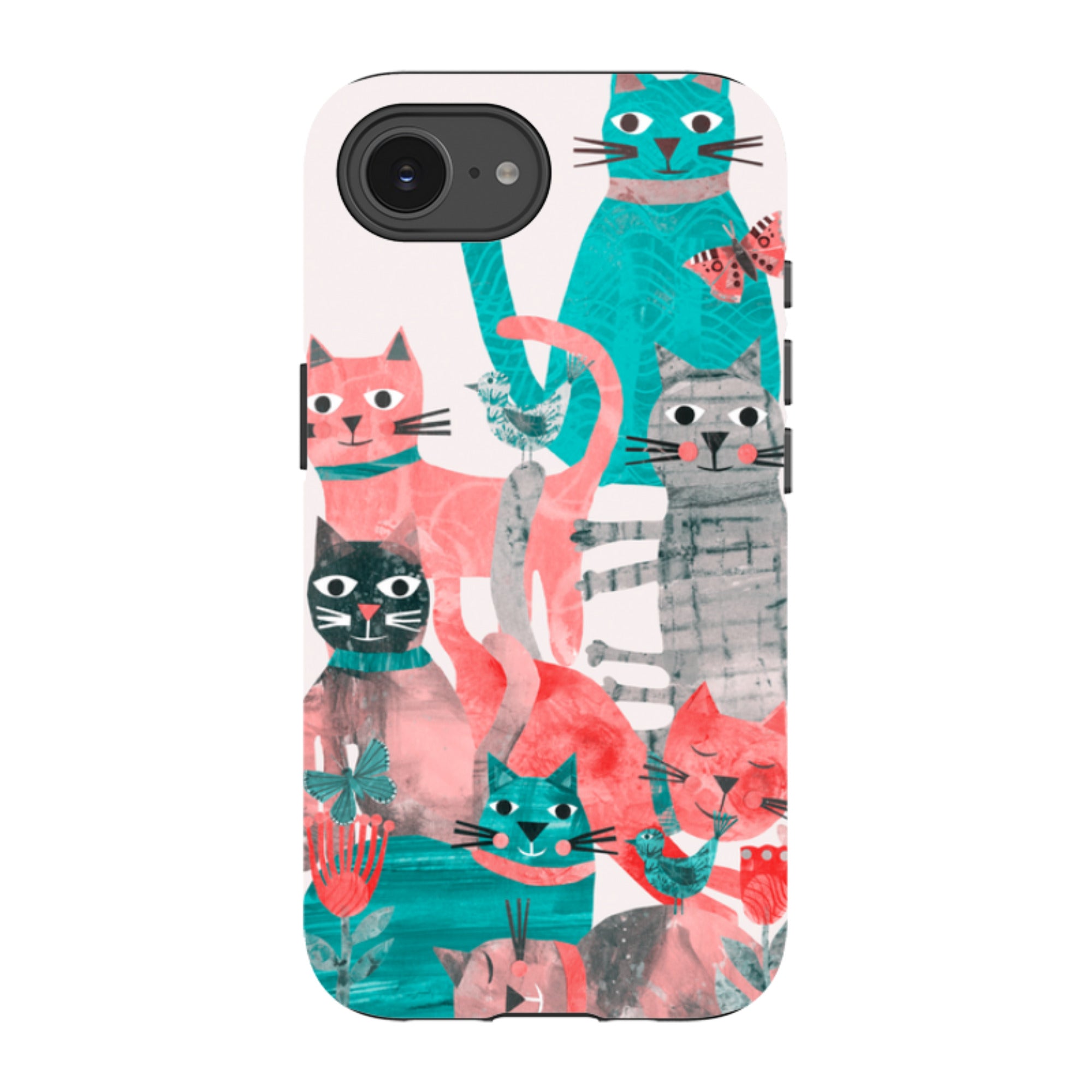 iPhone Case - Cat Party II By Tracey English
