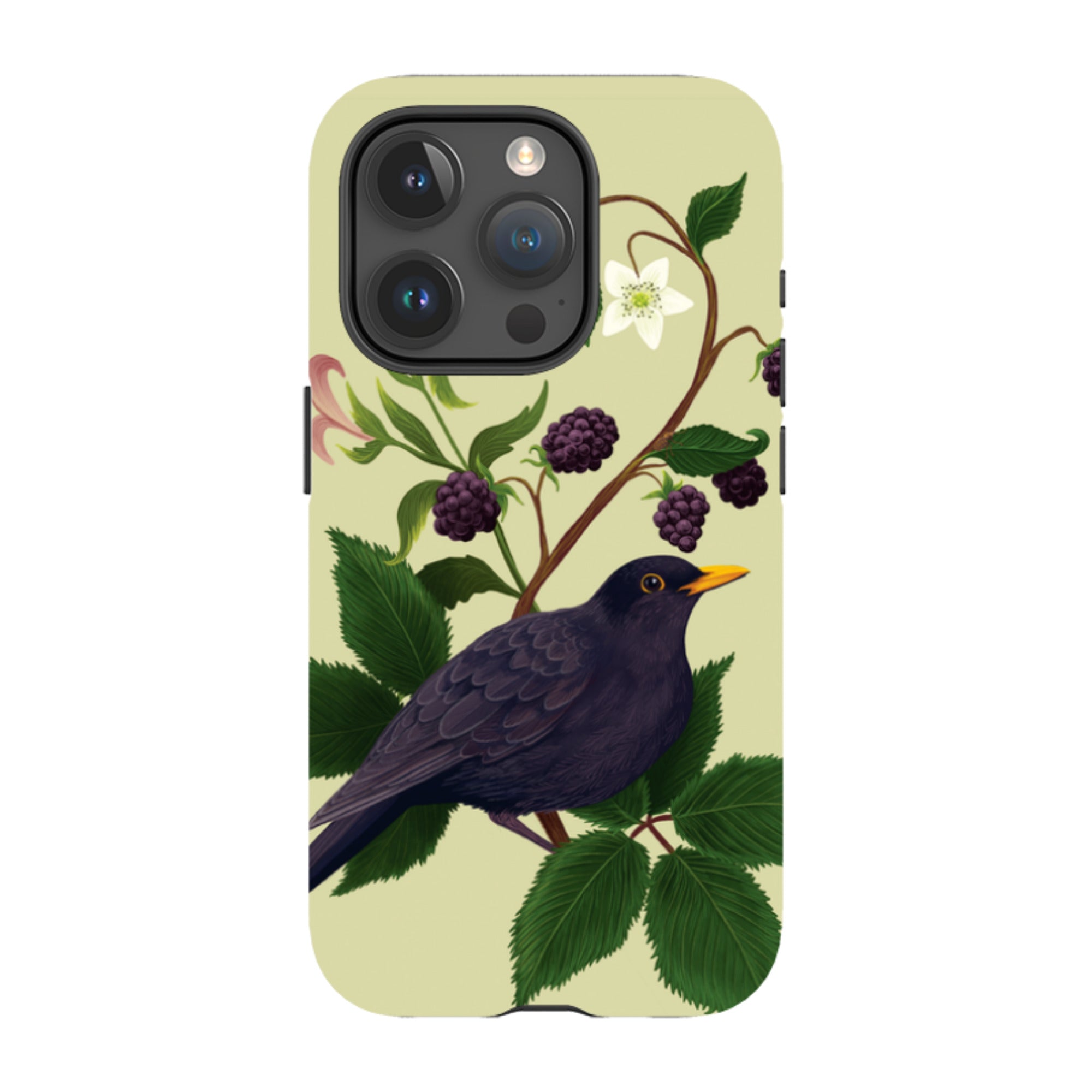 iPhone Tough Case - Blackbird By Anna Stead