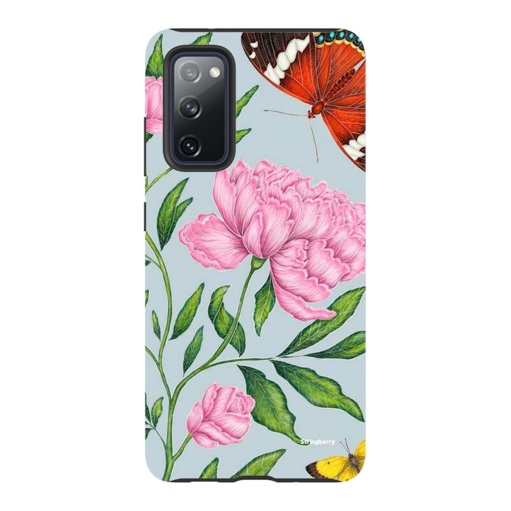 Samsung Tough Case - Butterflies And Peonies By Catherine Rowe