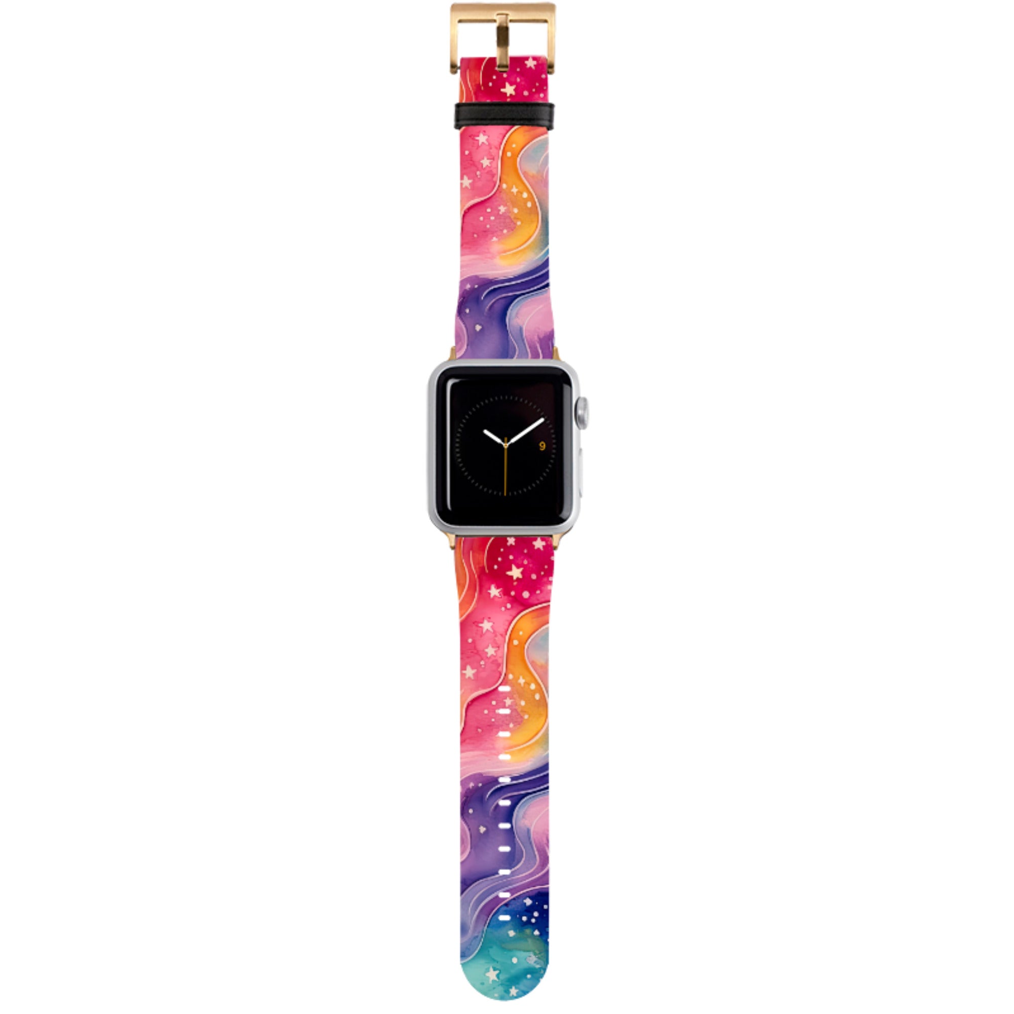 Rainbow Stars V Apple Watch Strap