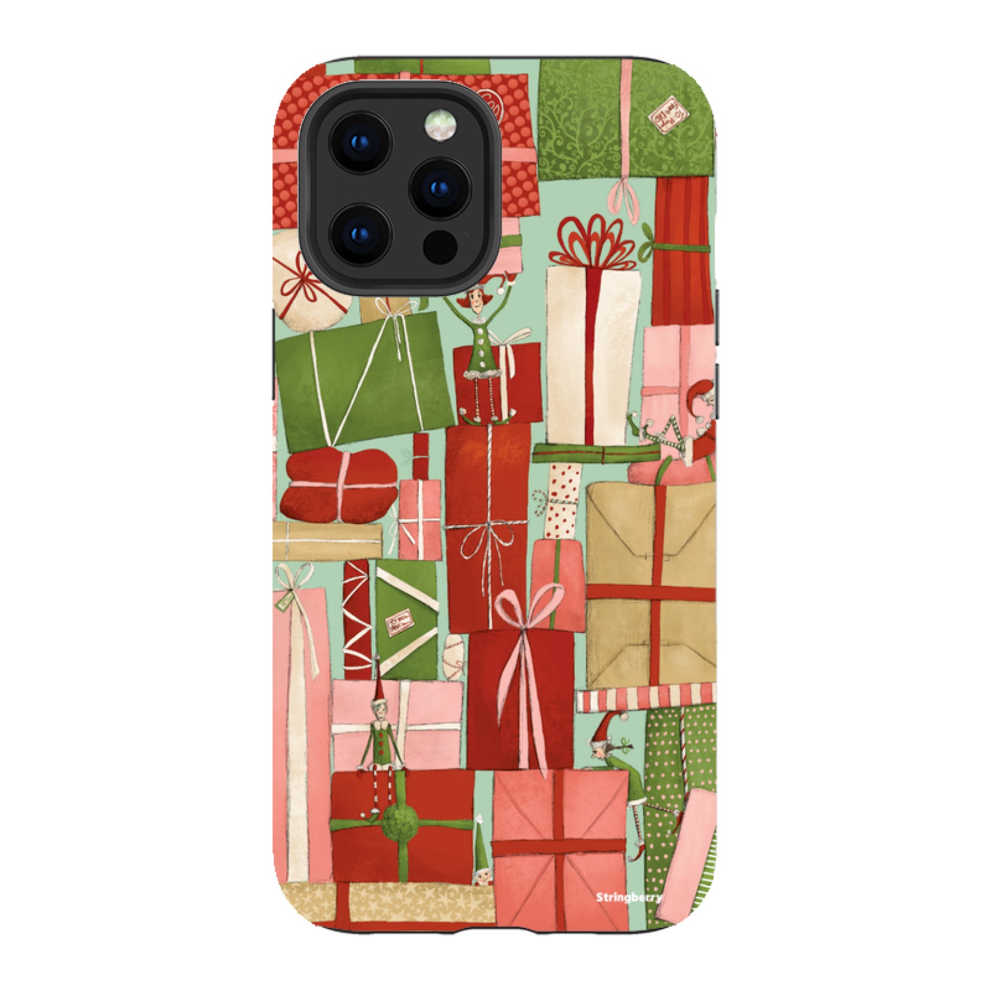 iPhone Tough Case - Santas Helpers II By Maja Lindberg