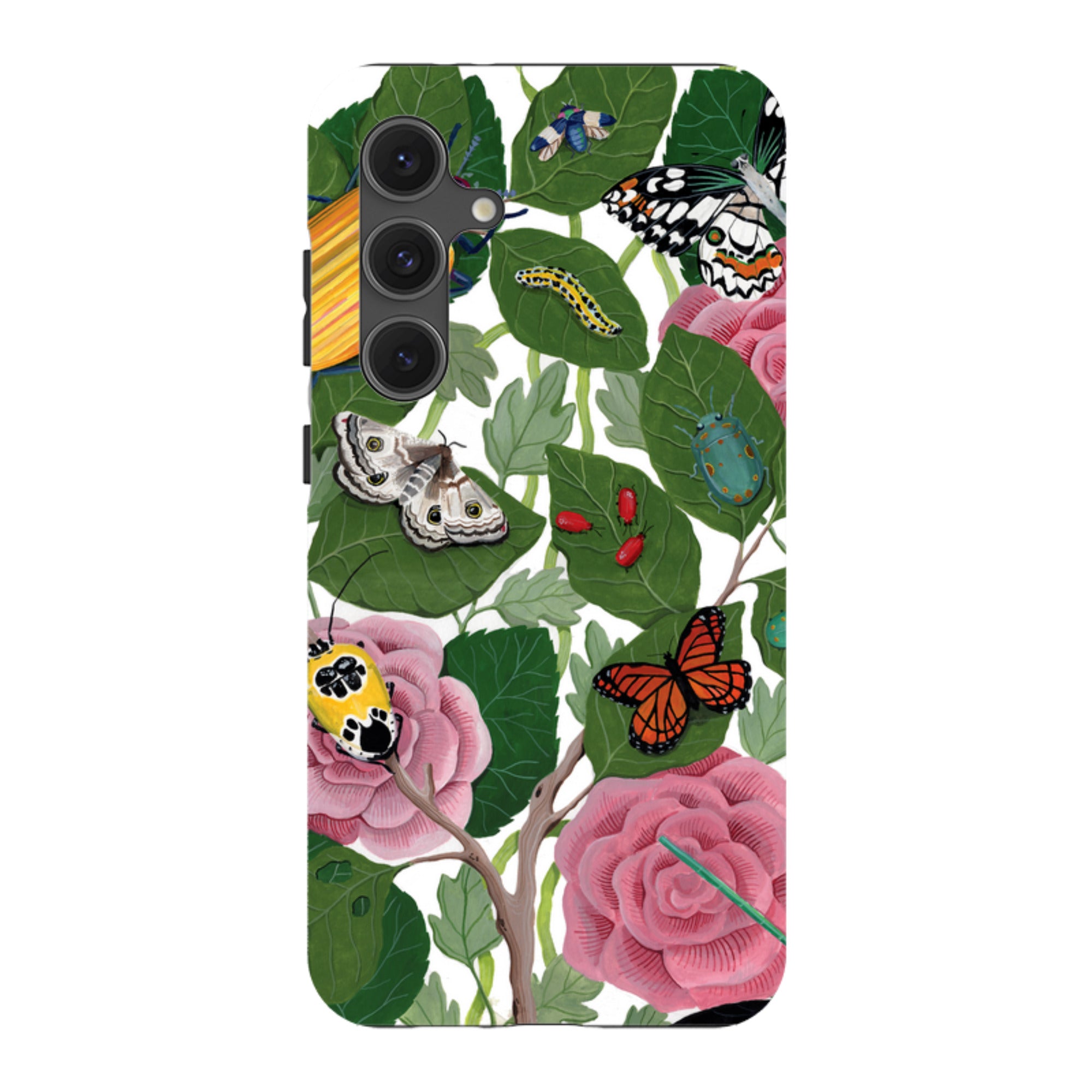 Samsung Tough Case - Butterflies And Beatles By Bex Parkin