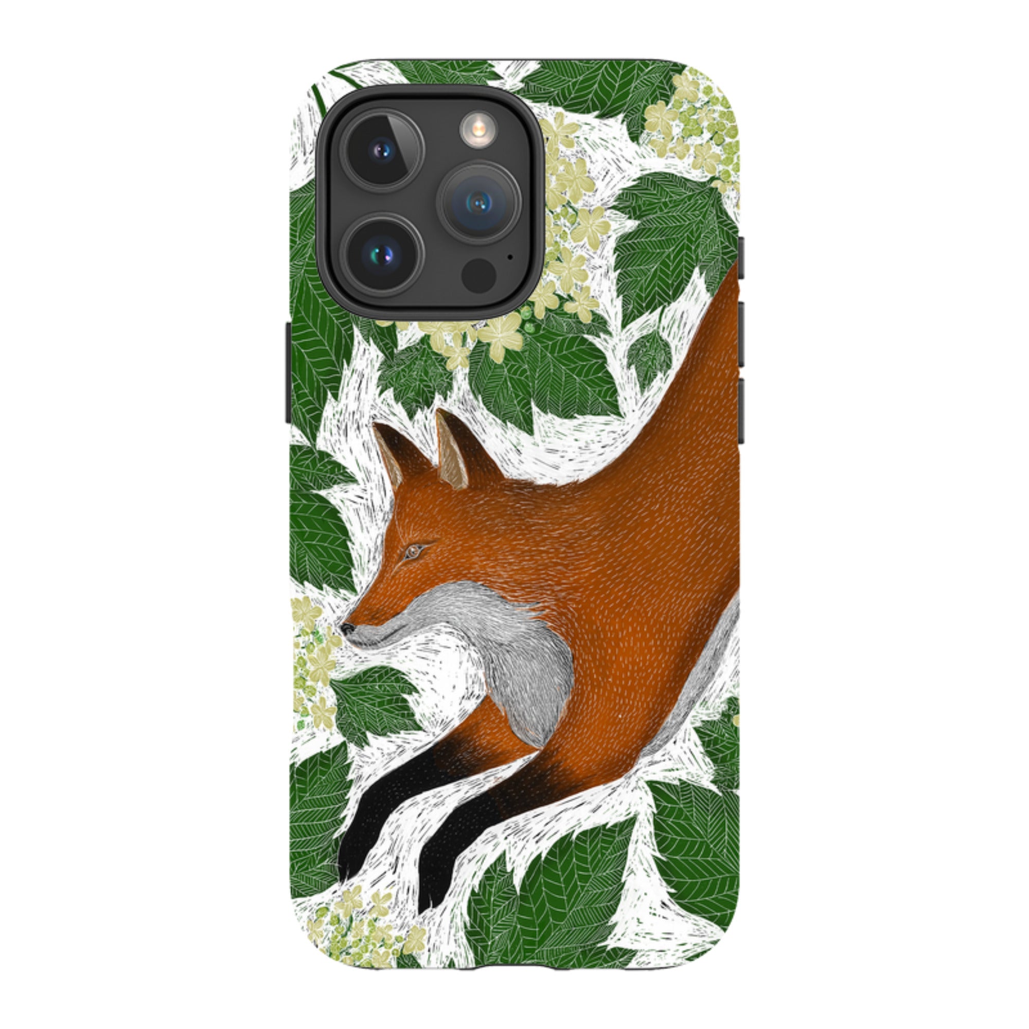 iPhone Tough Case - Fox By Catherine Rowe