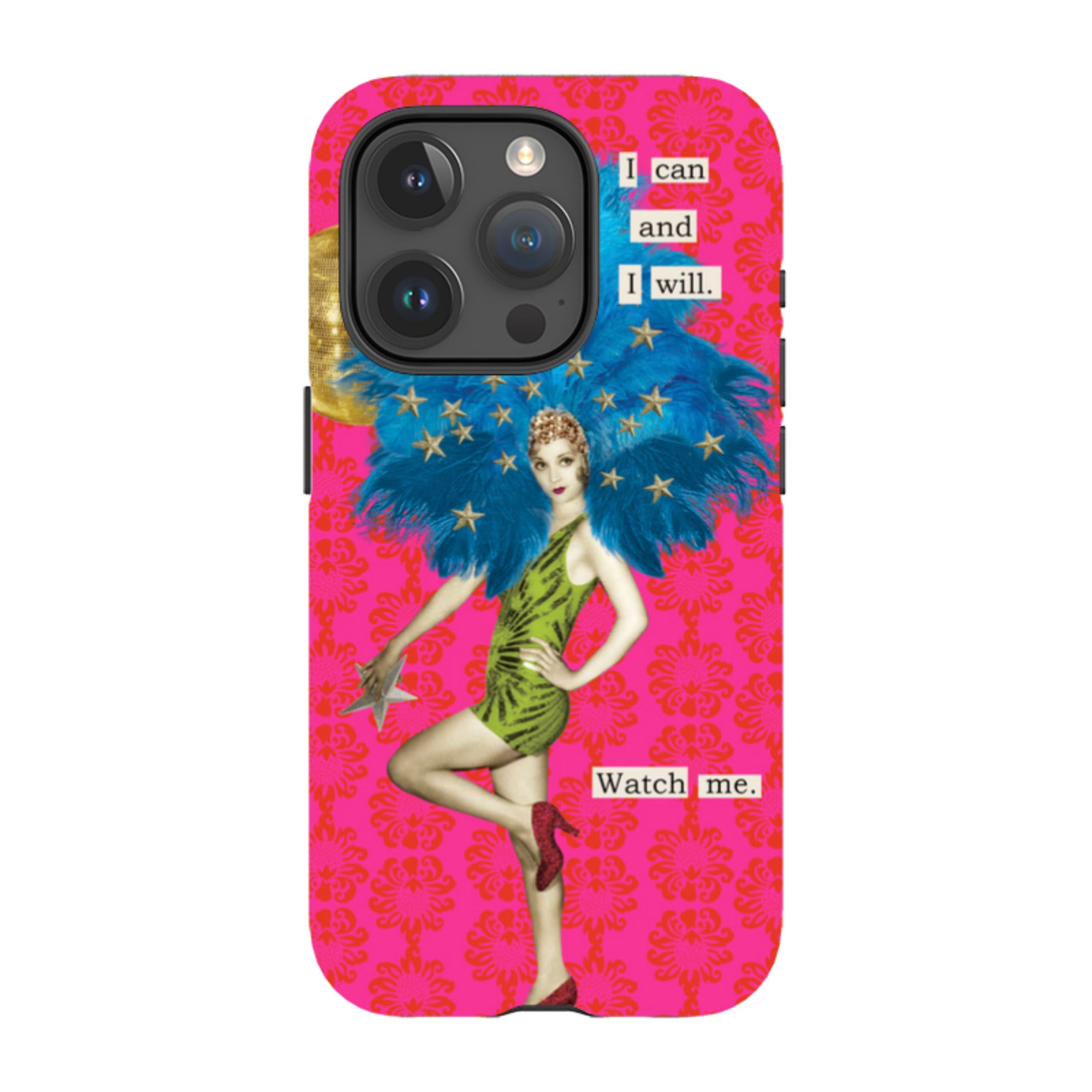 iPhone Tough Case - I Can And I Will By Clare Jordan
