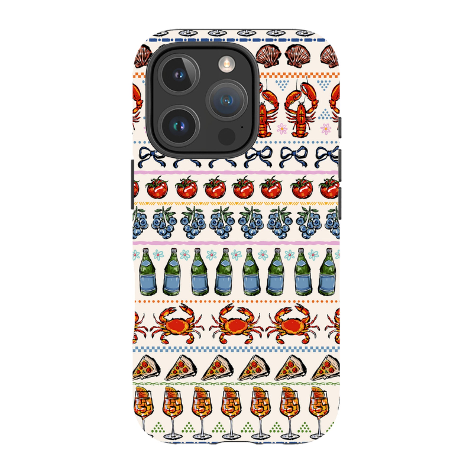 iPhone Case - Crab Pattern