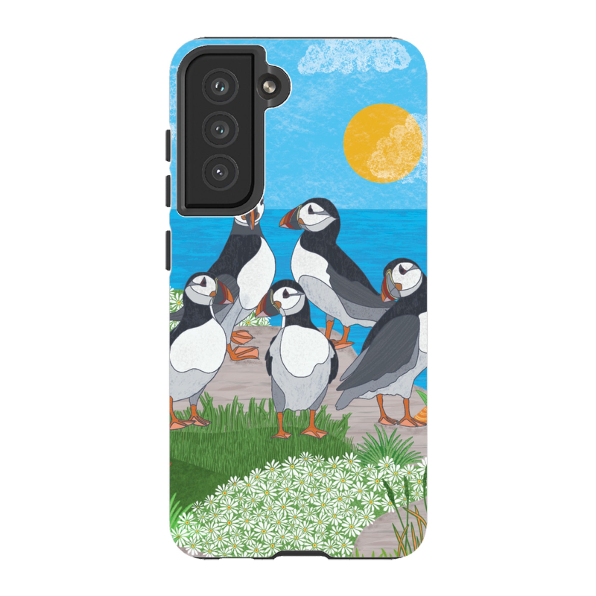 Samsung Tough Case - Puffins By Natalie Pedetti Prack