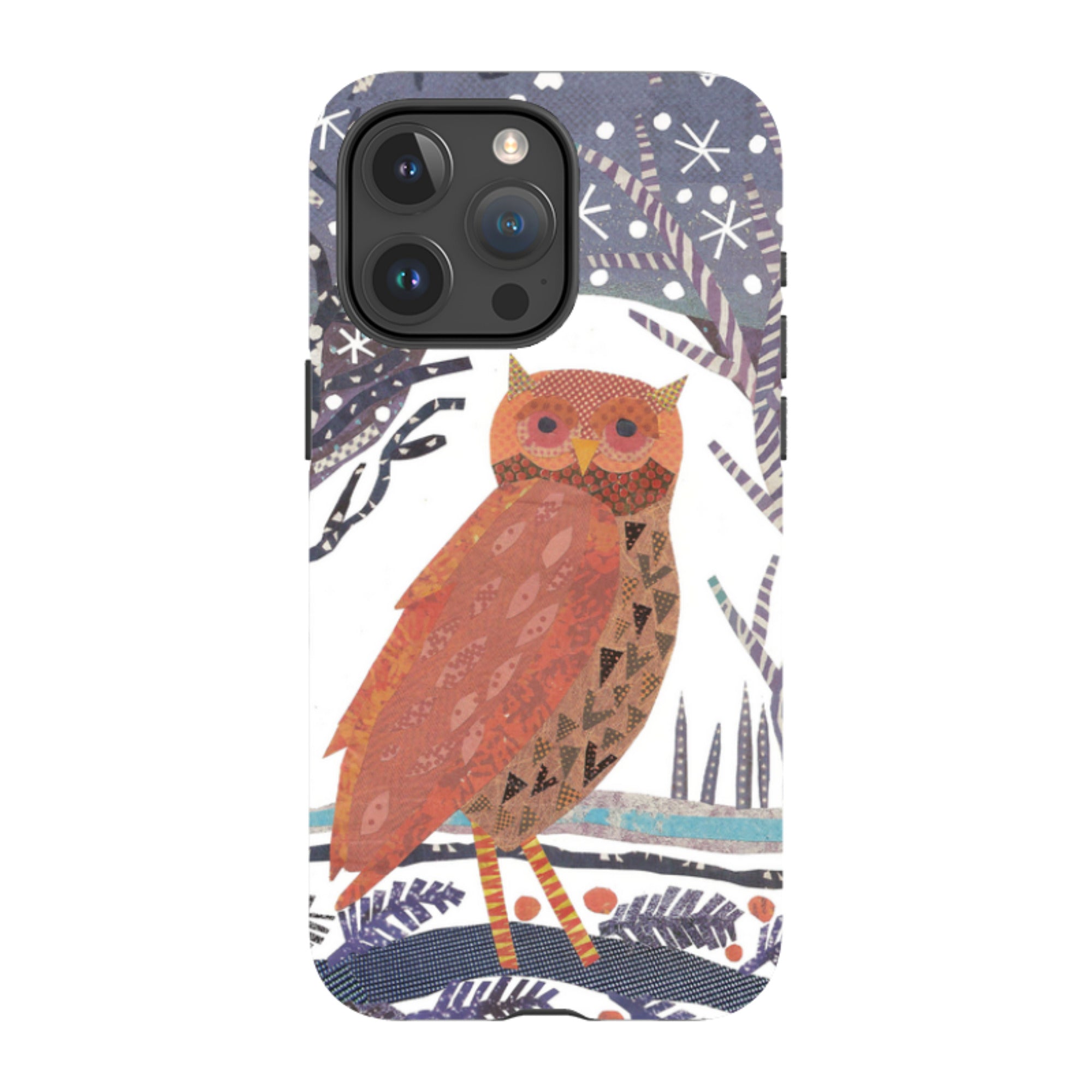 iPhone Tough Case - Winter Owl By Jane Robbins