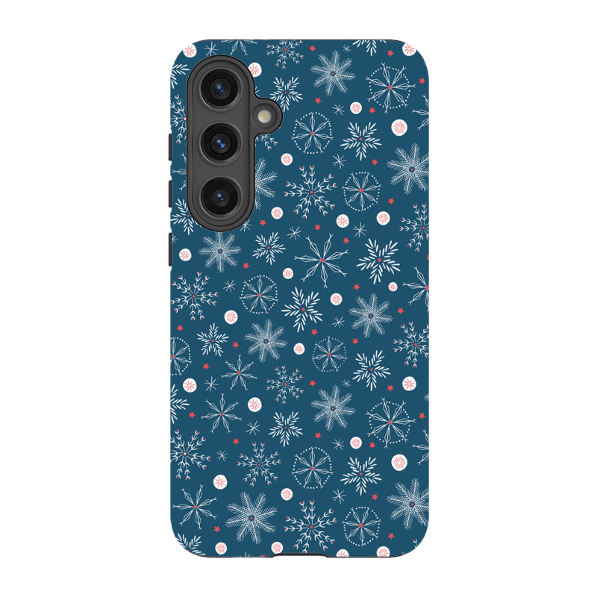 Samsung Tough Case - Christmas Snowflakes By Ali Brookes