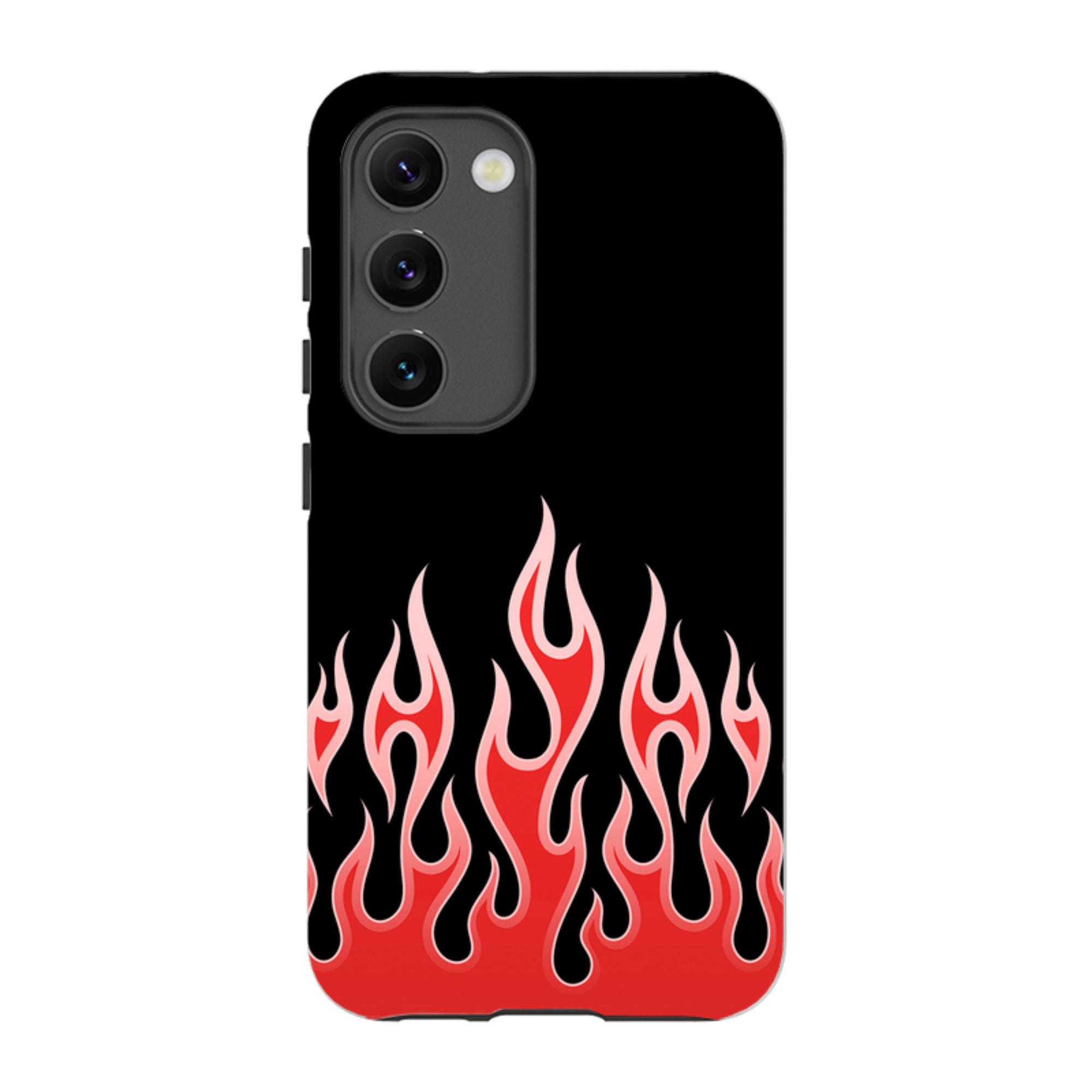 Samsung Tough Case - Red Flames