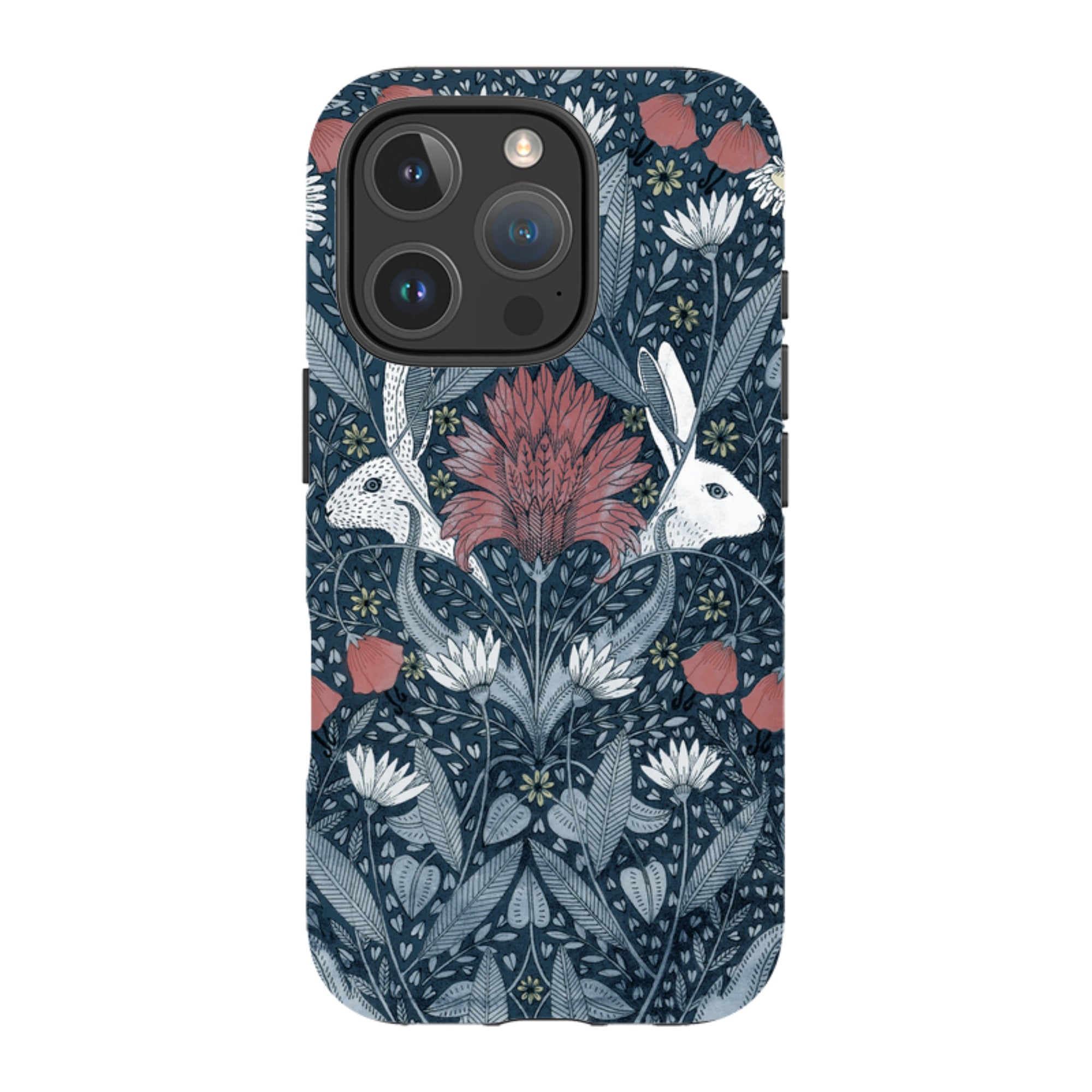 iPhone MagSafe Tough Case -  Two Rabbits By Maria Matos