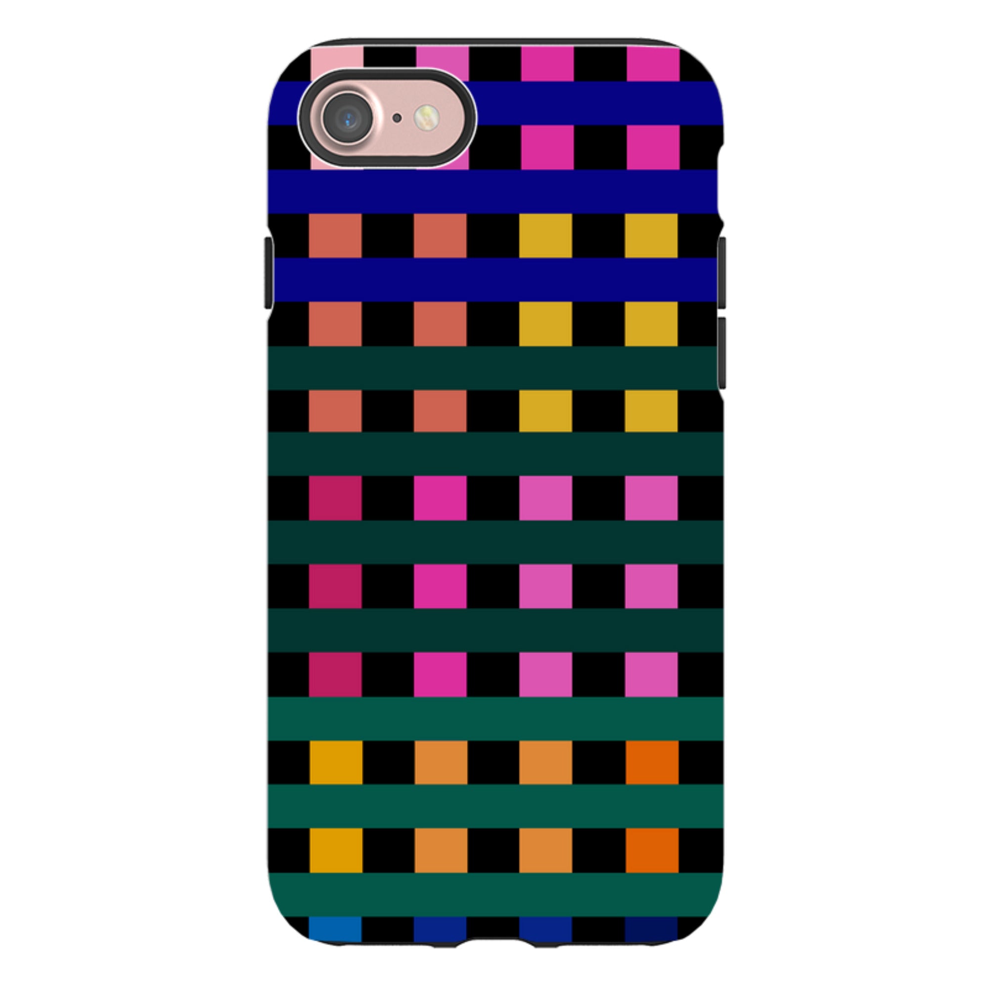 iPhone Tough Case - Newton Check By Kitty Joseph