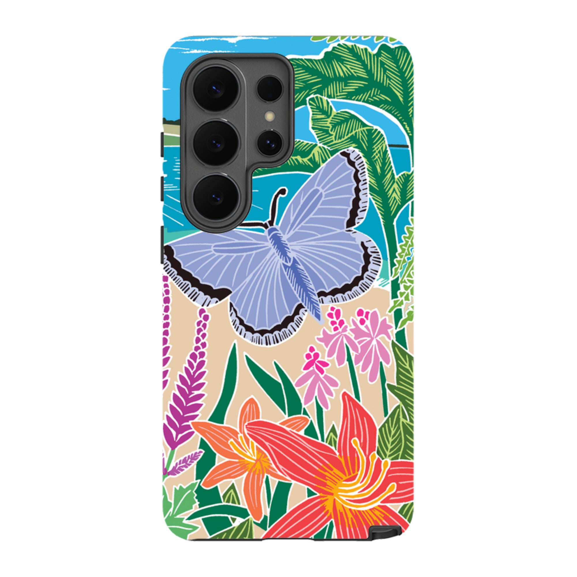 Samsung Tough Case - Trebah Garden By Kate Heiss