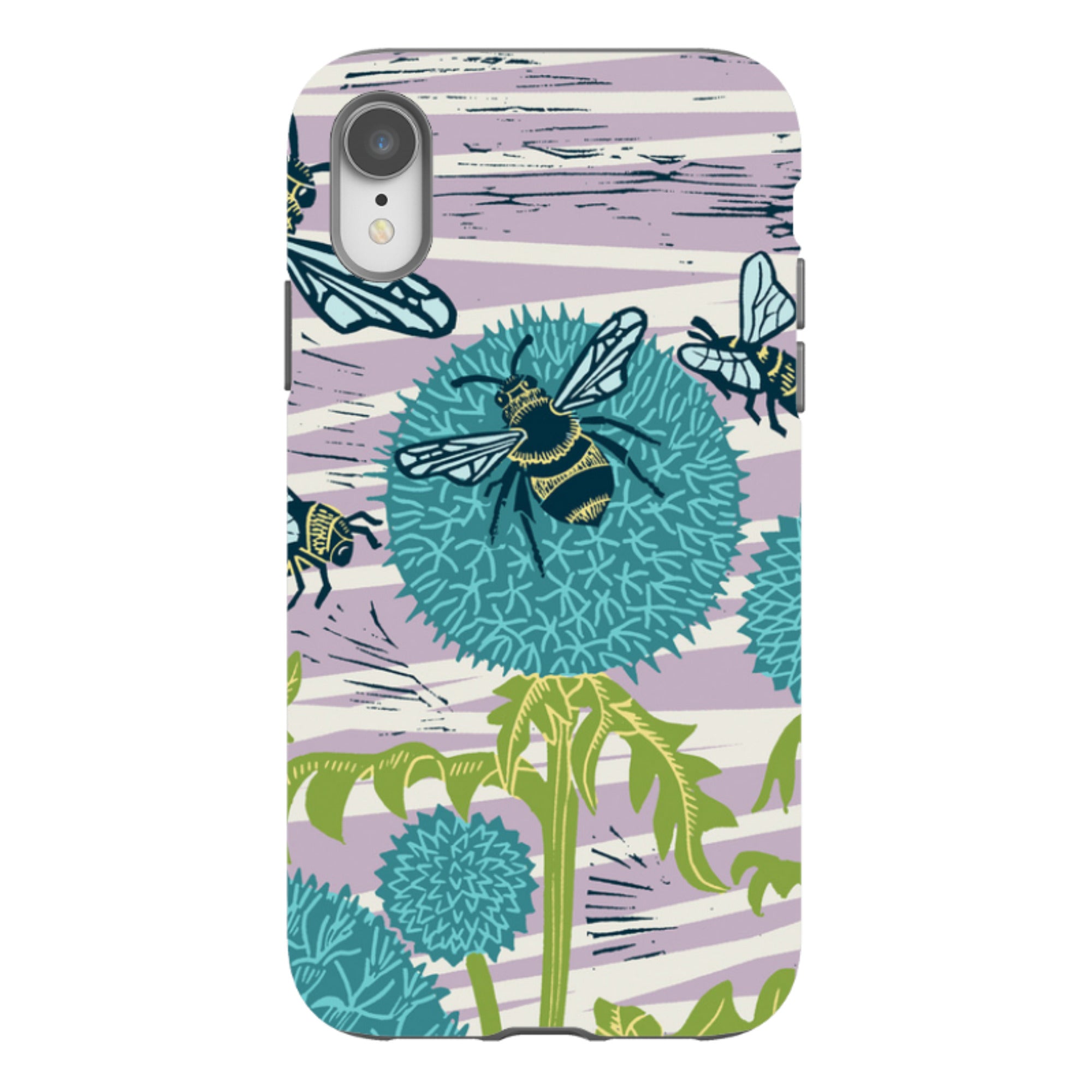 iPhone Tough Case - Pollinating Bees By Kate Heiss