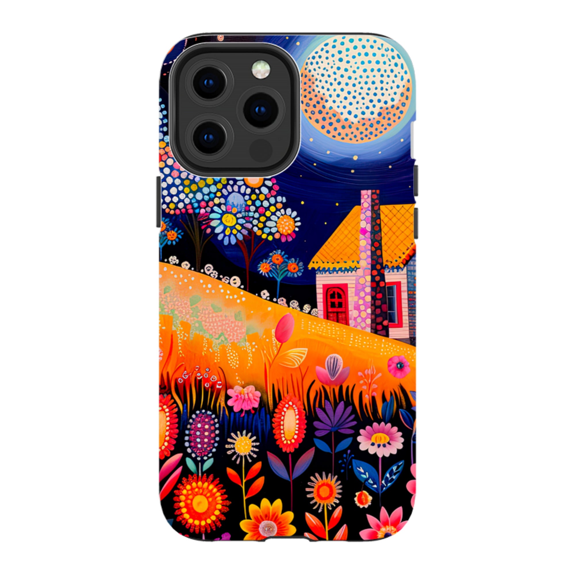 iPhone Case - Folk Art House I