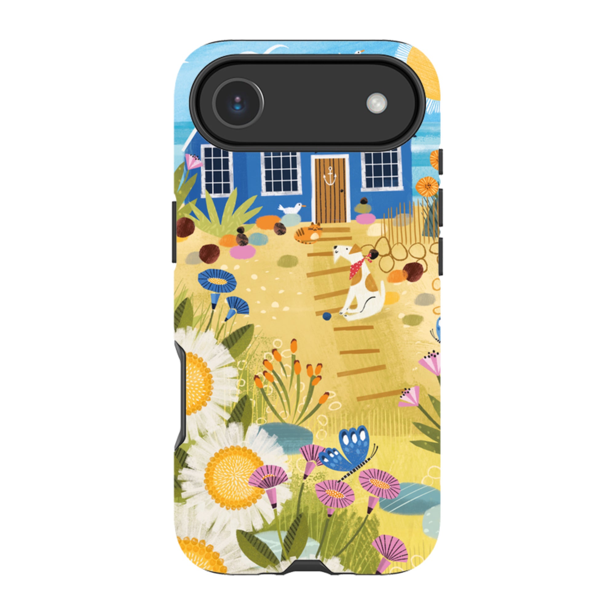 iPhone MagSafe Tough Case - Beach House By Ali Brookes