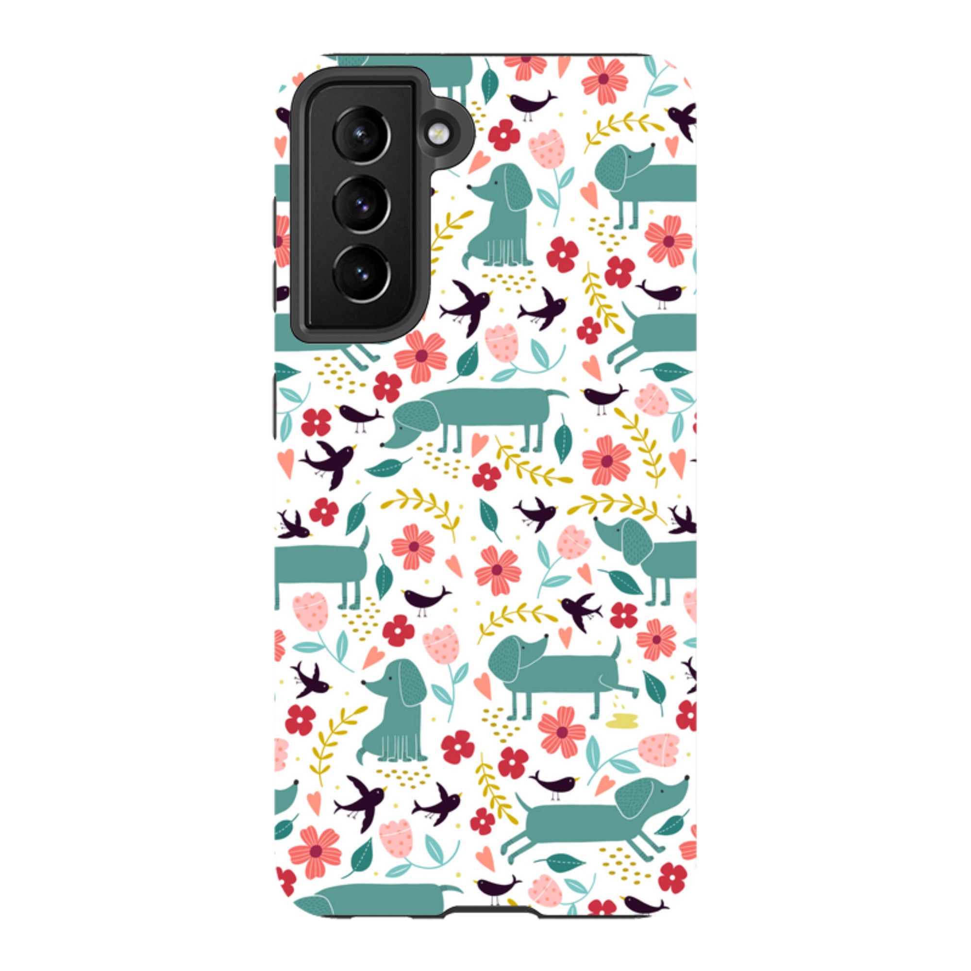 Samsung Tough Case - Cheek Dachshunds By Suzy Taylor