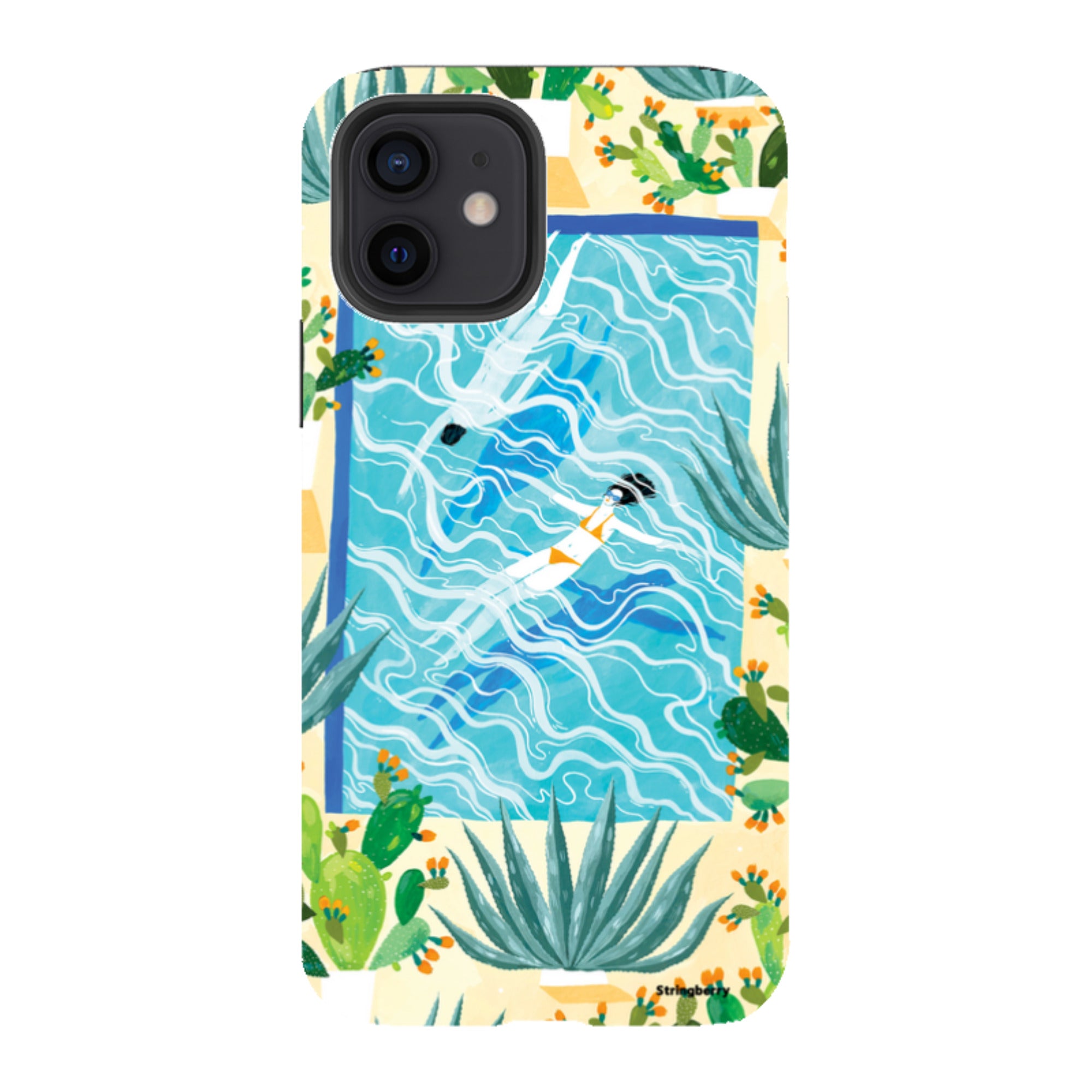 iPhone Tough Case - La Piscina By Madalina Andronic