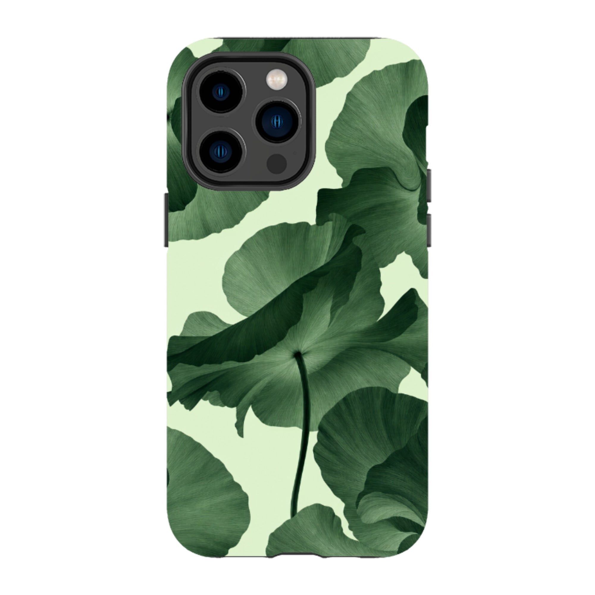 iPhone Tough Case - Sage Green Poppy