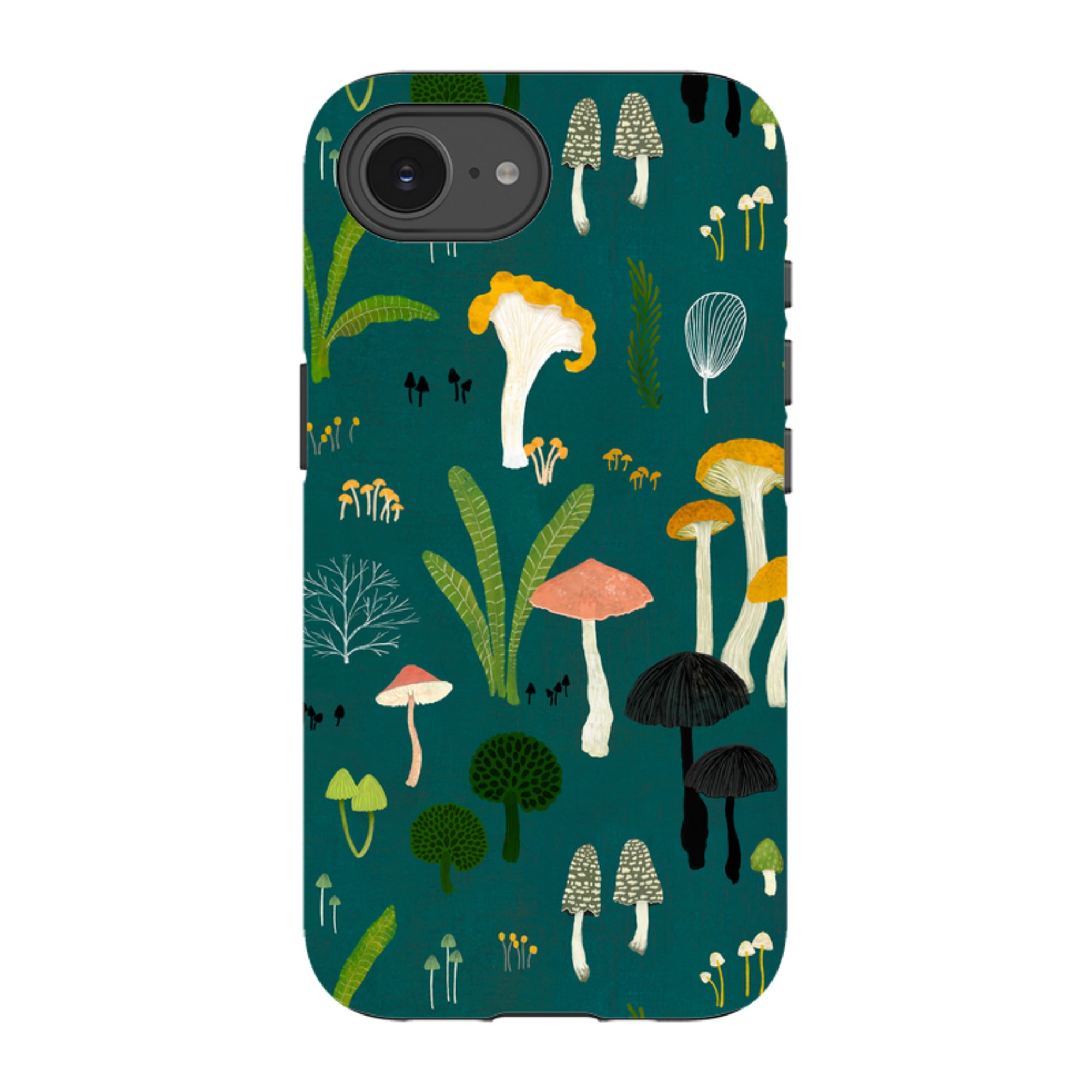 iPhone Tough Case - Mushroom Lake By Katherine Quinn