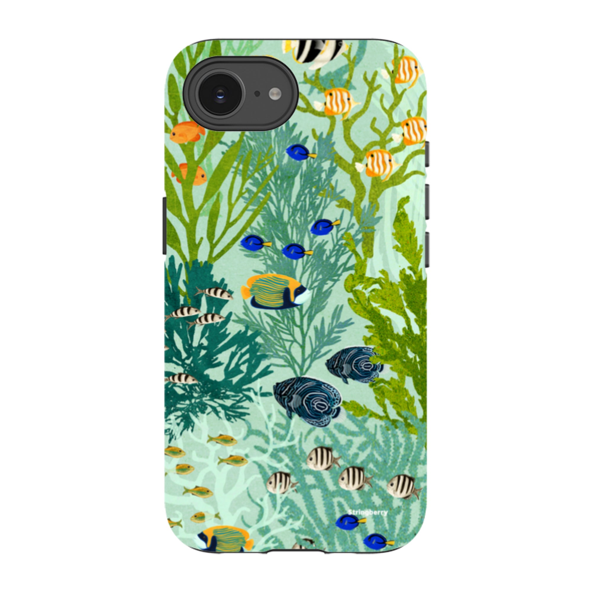 iPhone Tough Case - Coral Forest By Katherine Quinn