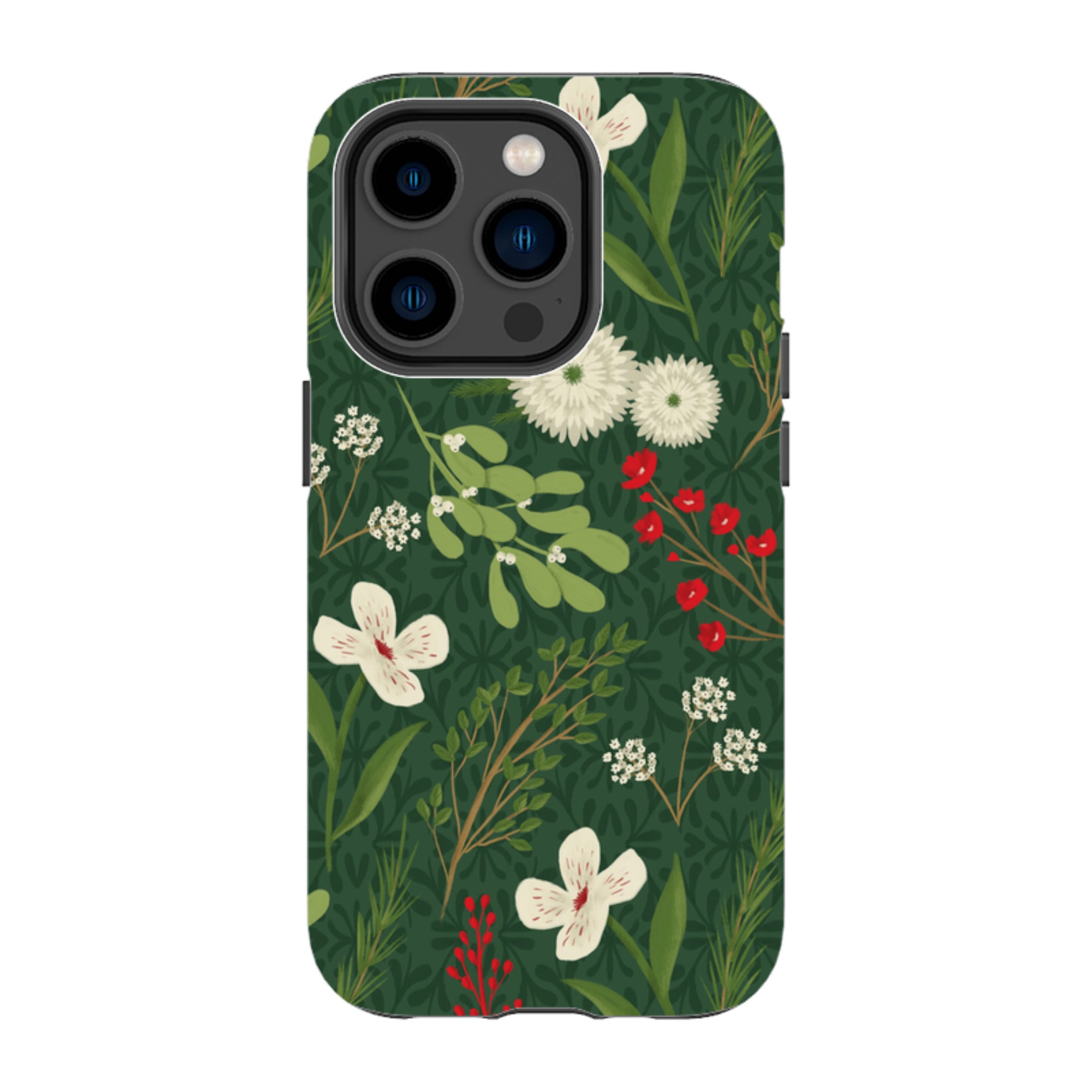 iPhone Tough Case - Holiday Foliage By Abby Jacobs