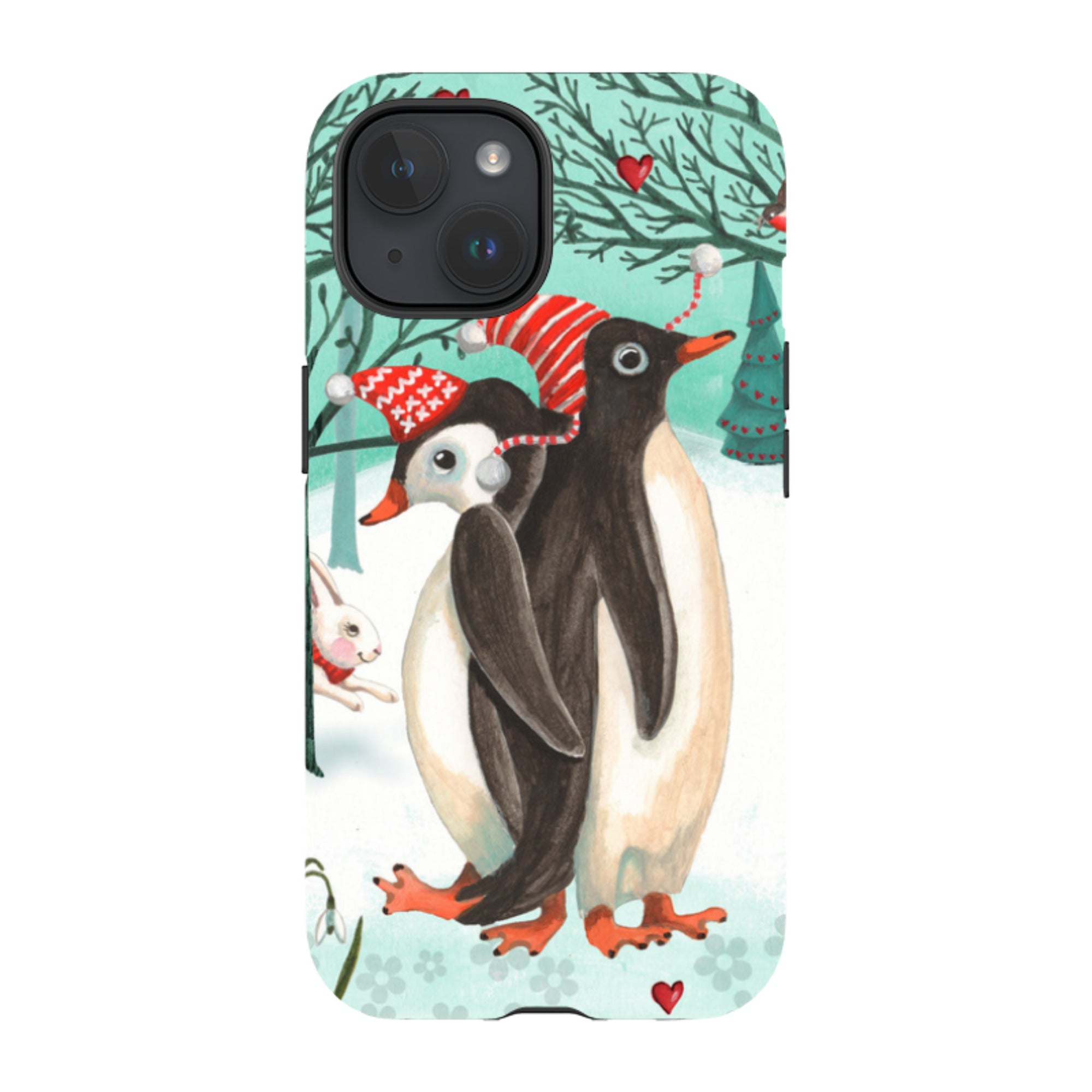 iPhone MagSafe Tough Case -  Winter Together By Caroline Bonne Muller