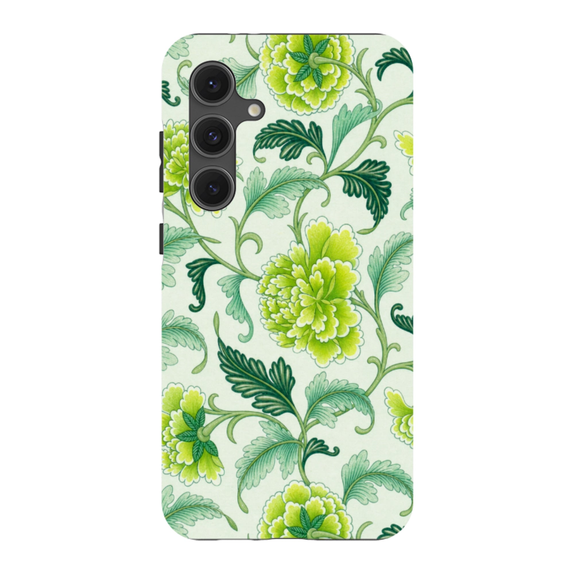 Samsung Tough Case - Sage Green Chinoiserie