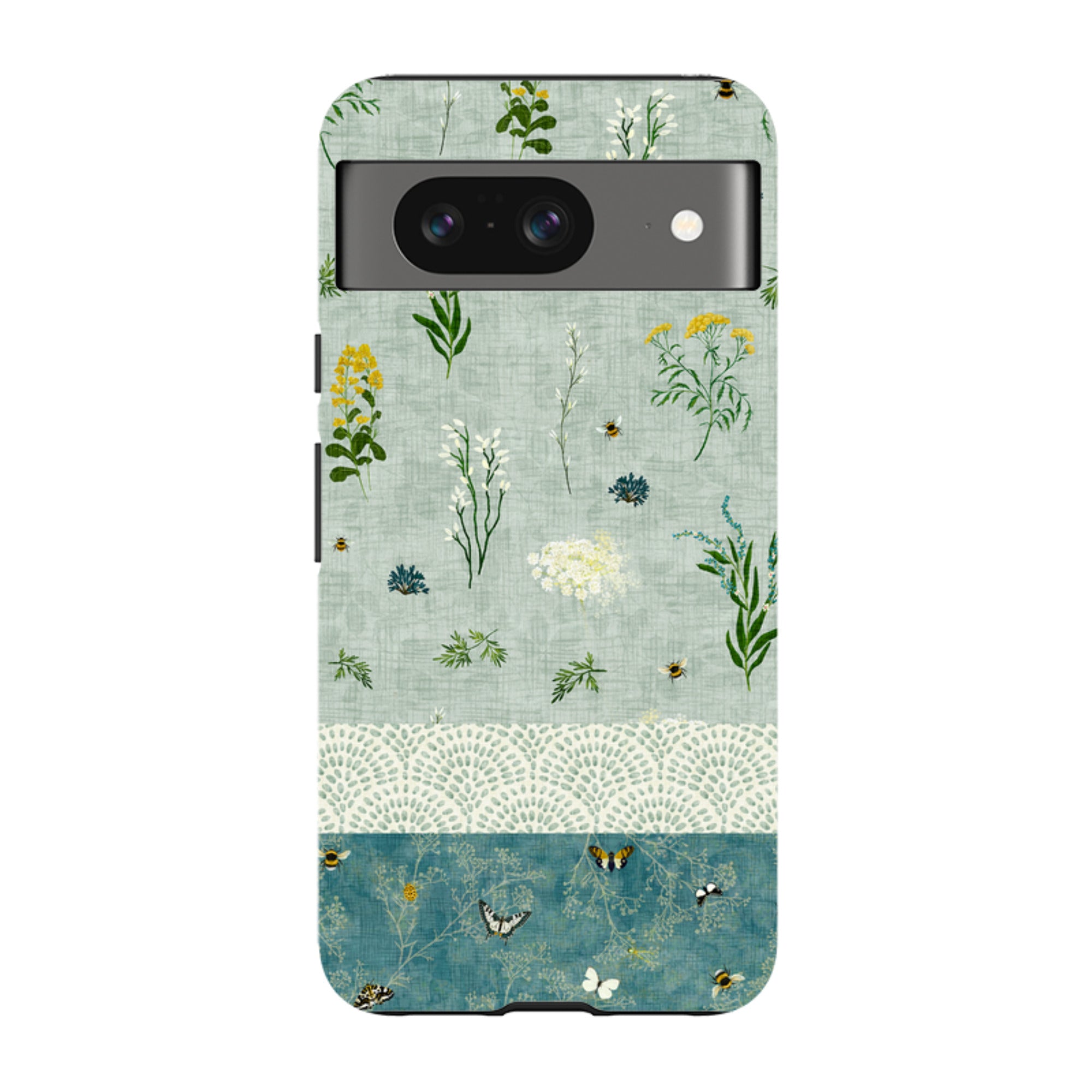 Google Tough Case - Song Bird Florals and Bees 2 By Katherine Quinn