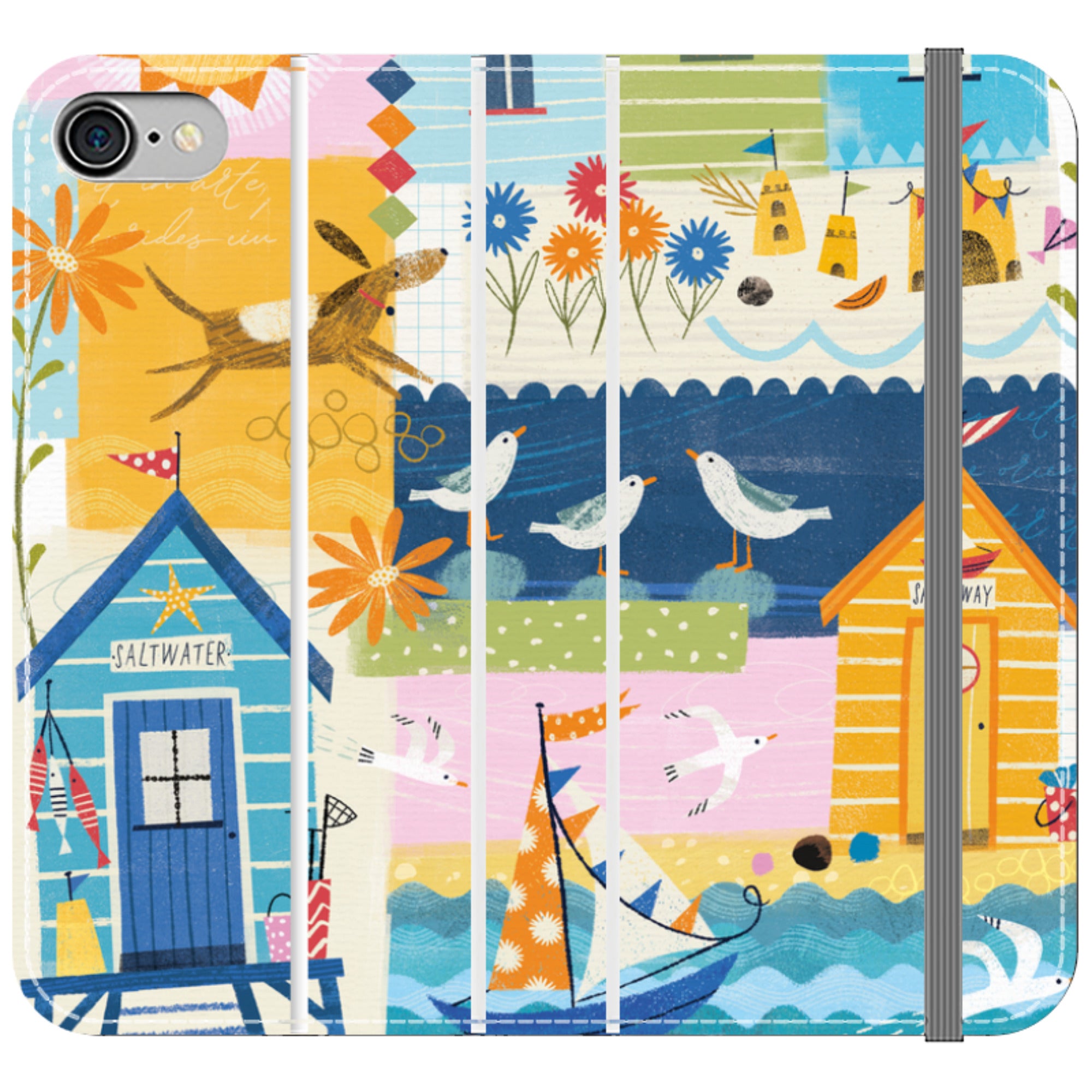 Sunny Days Wallet Case By Ali Brookes