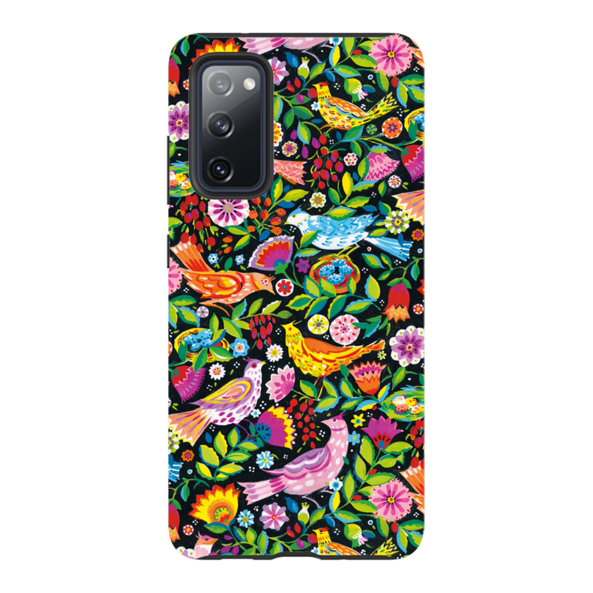 Samsung Tough Case - Folk Birds By Sarah Campbell