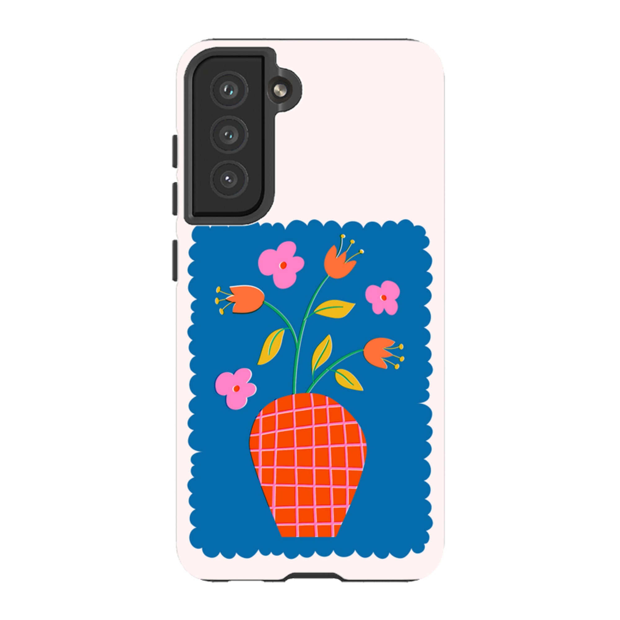 Samsung Tough Case - Floral Stamp