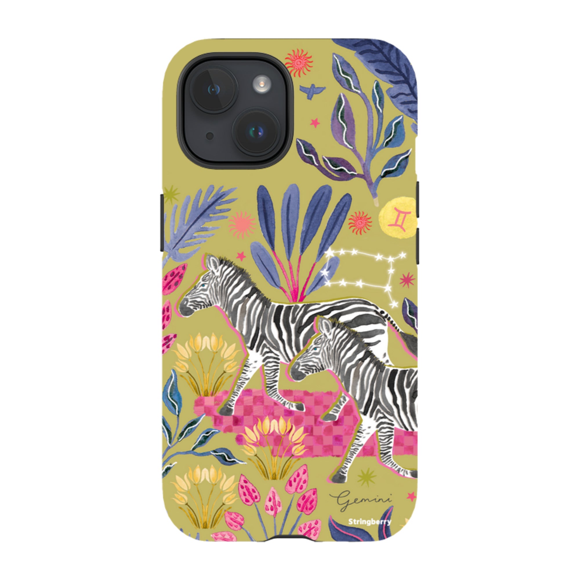 iPhone Tough Case - Gemini By Emma Frances Grant