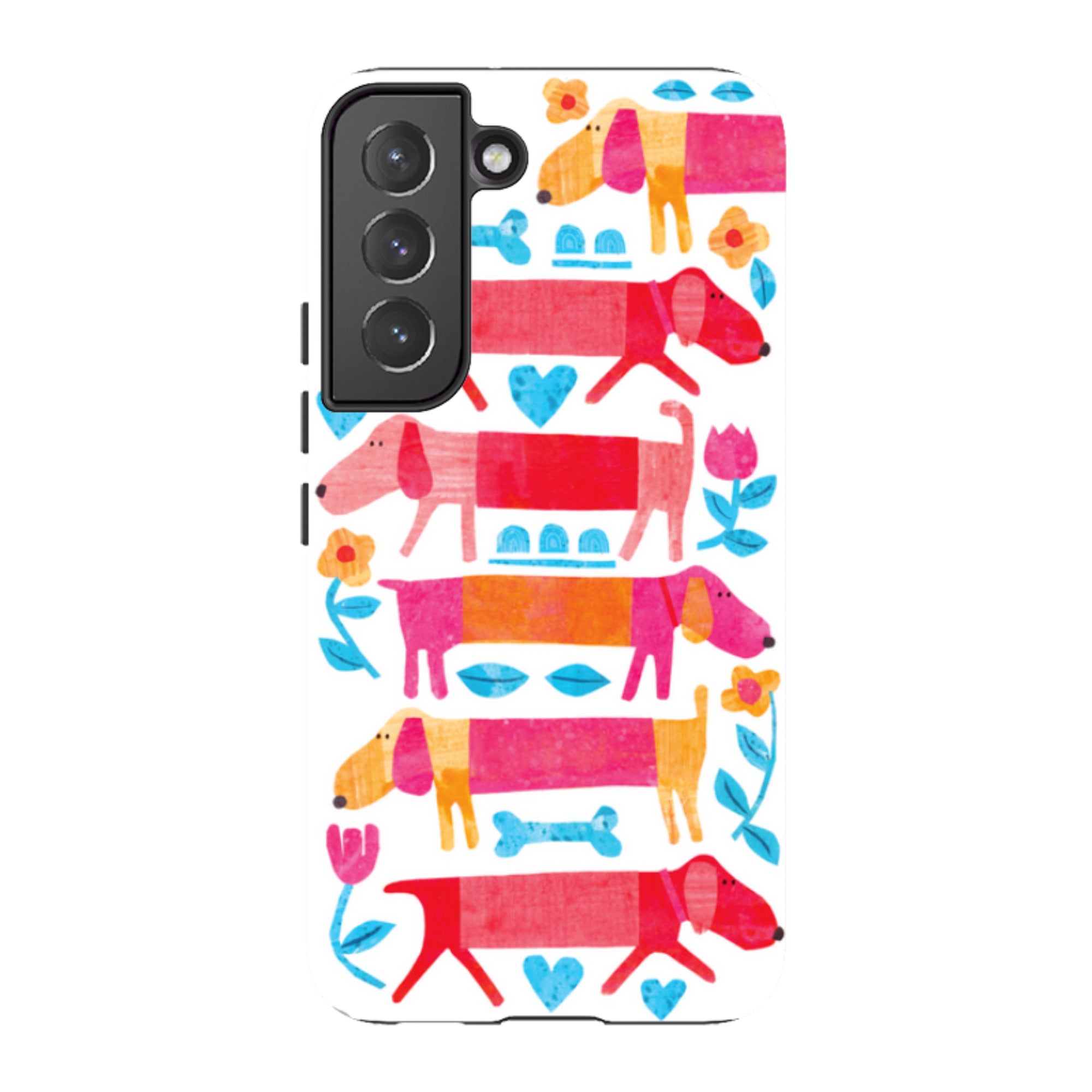 Samsung Tough Case - Sausage Dog By Tracey English