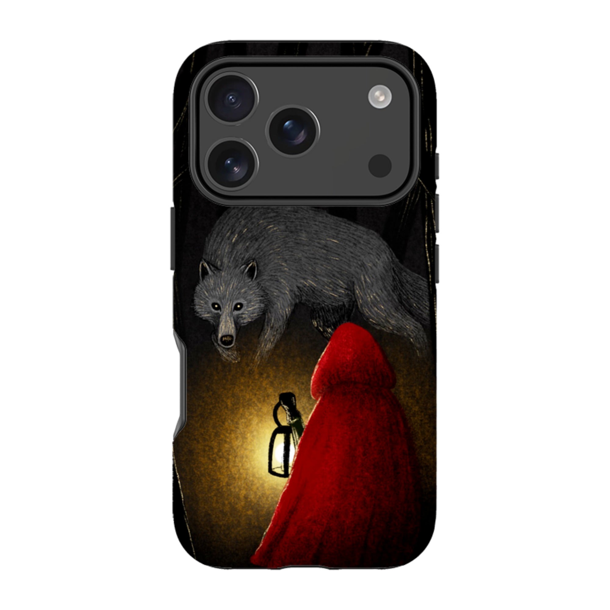 iPhone Tough Case - Riding Hood By Anna Stead
