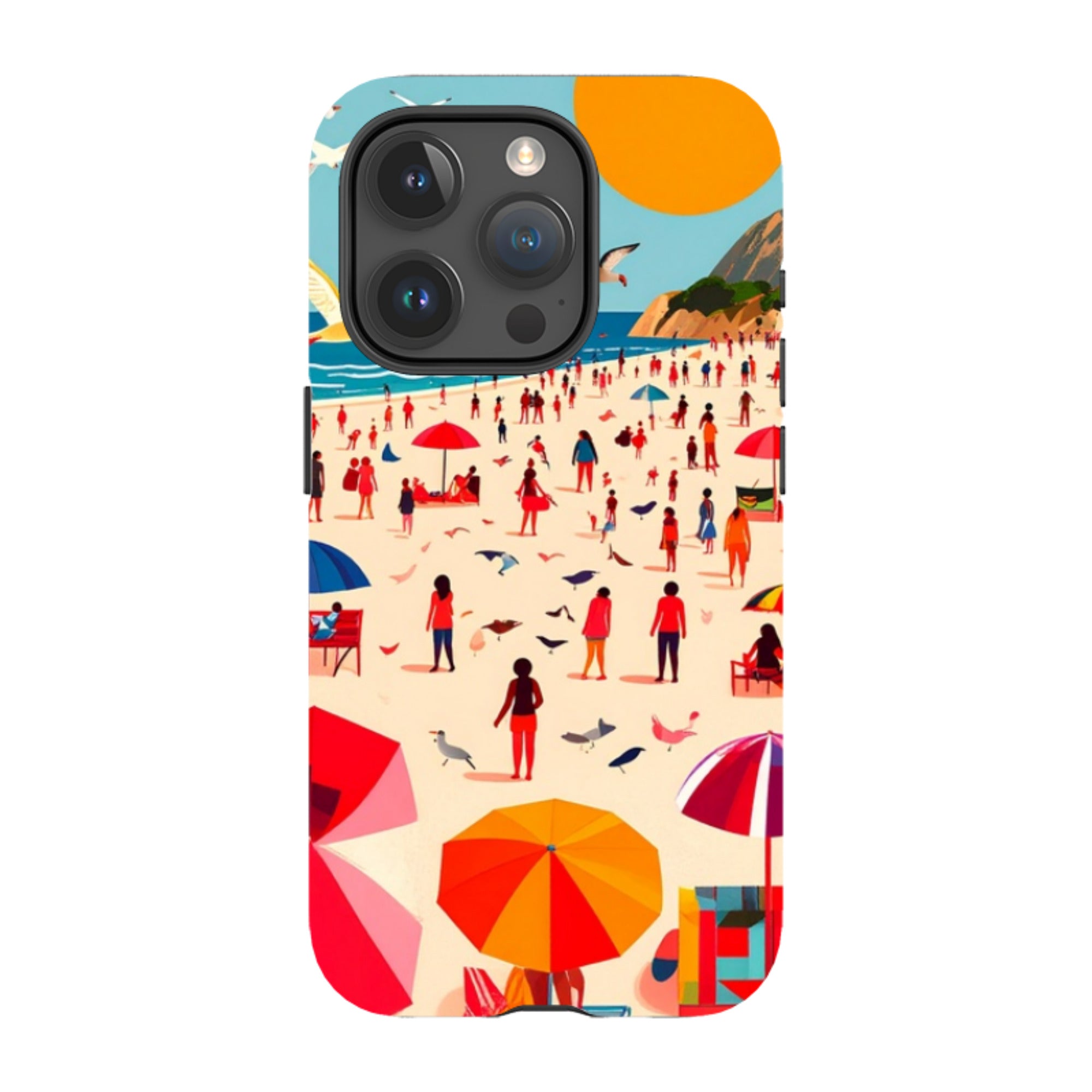 iPhone Tough Case - Mediterranean Beach Life