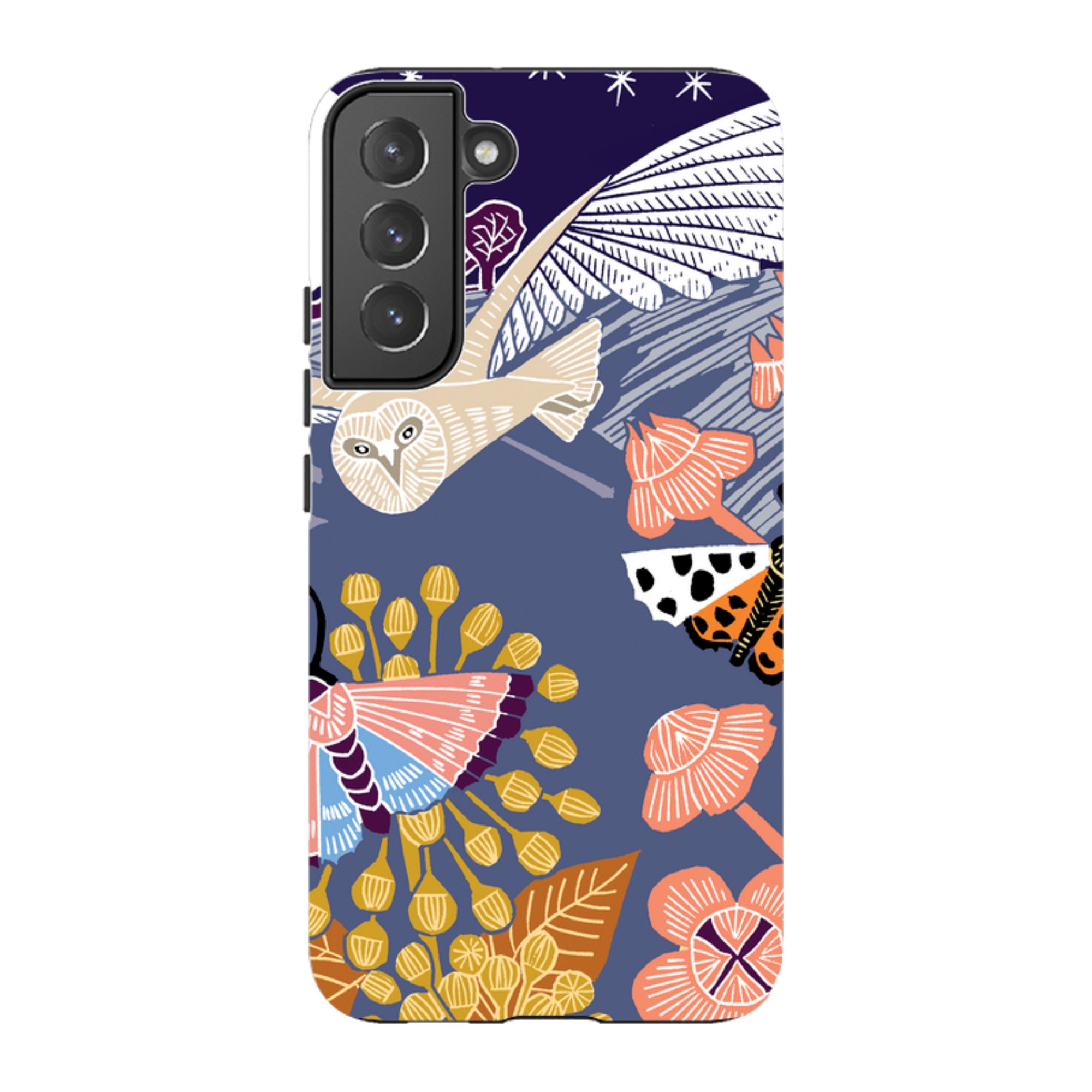 Samsung Tough Case - Evening Barn Owl By Kate Heiss