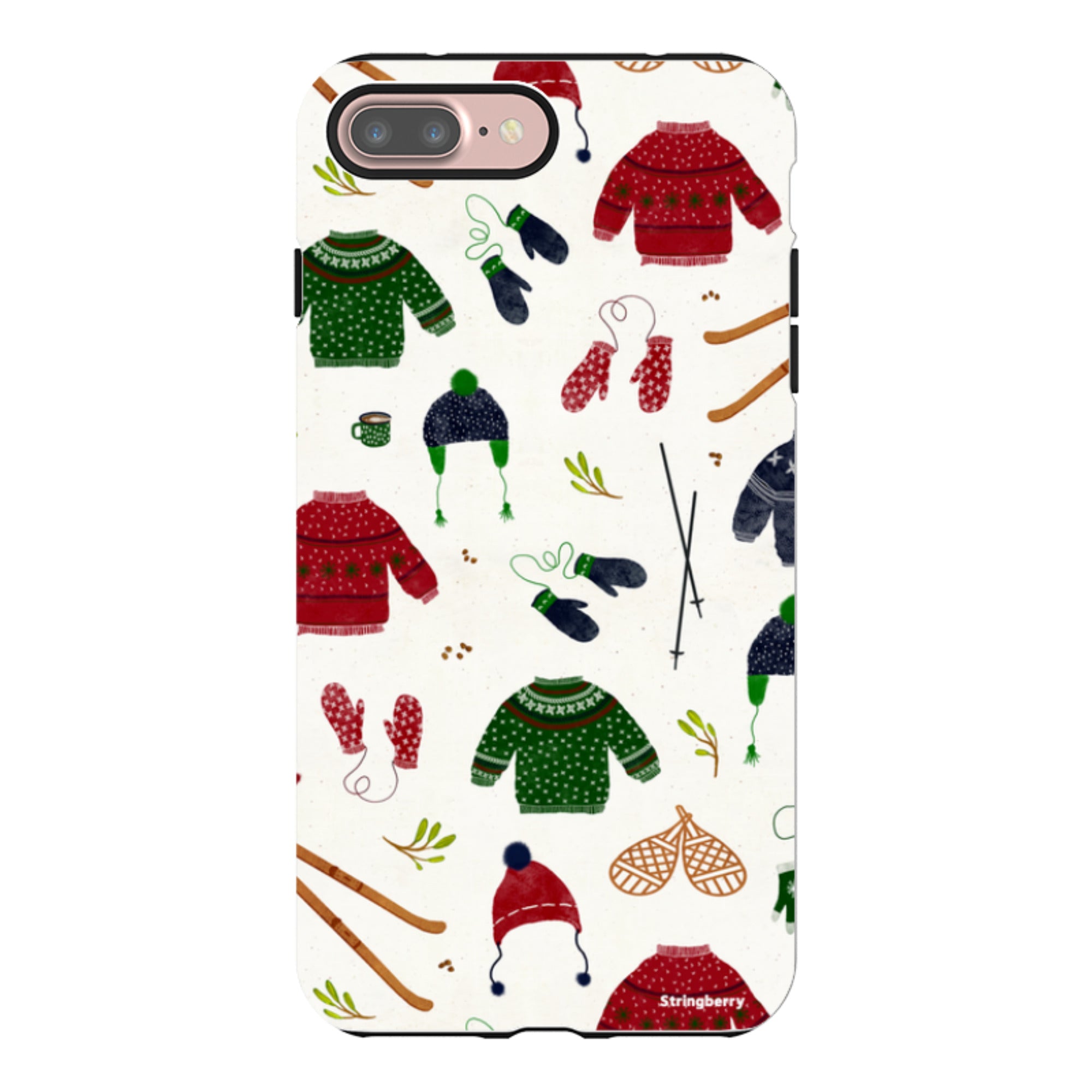 iPhone Tough Case - Winter Clothes By Katherine Quinn