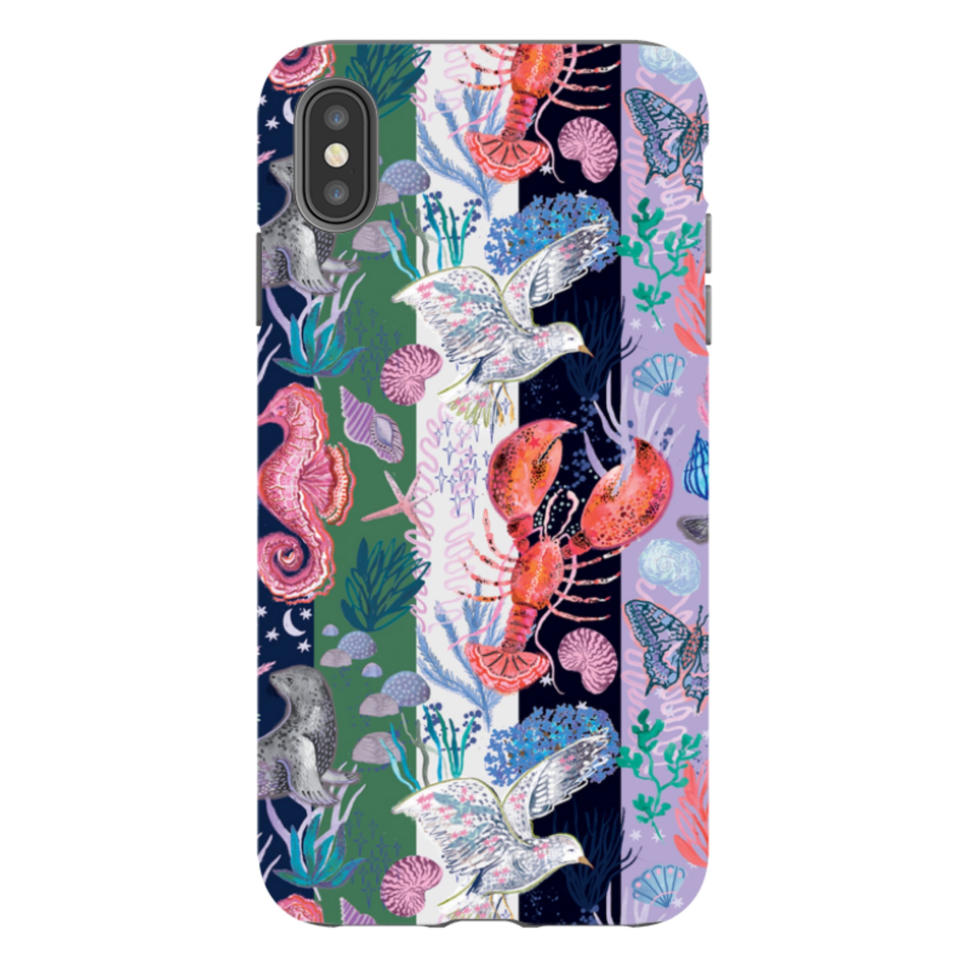 iPhone Case - Coastal Calling Stripe I By Emma Frances Grant