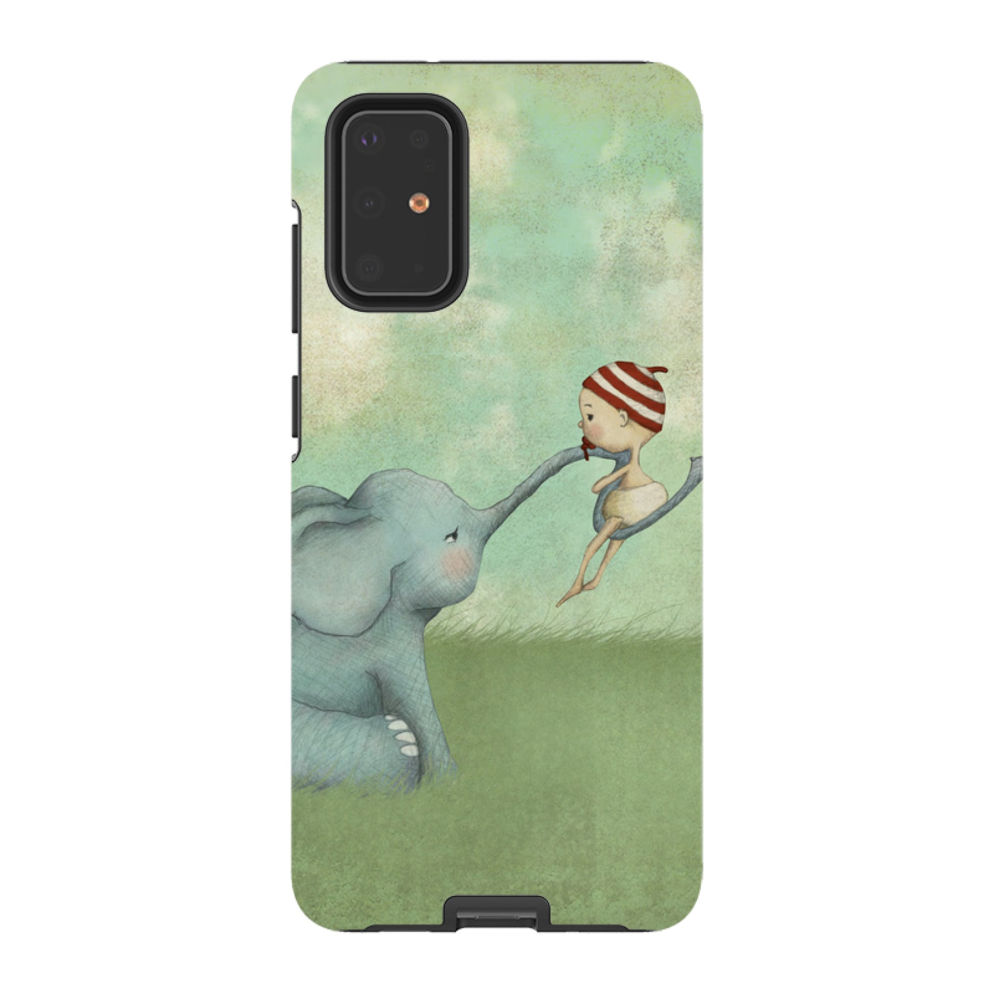 Samsung Tough Case - Elephant Baby By Maja Lindberg