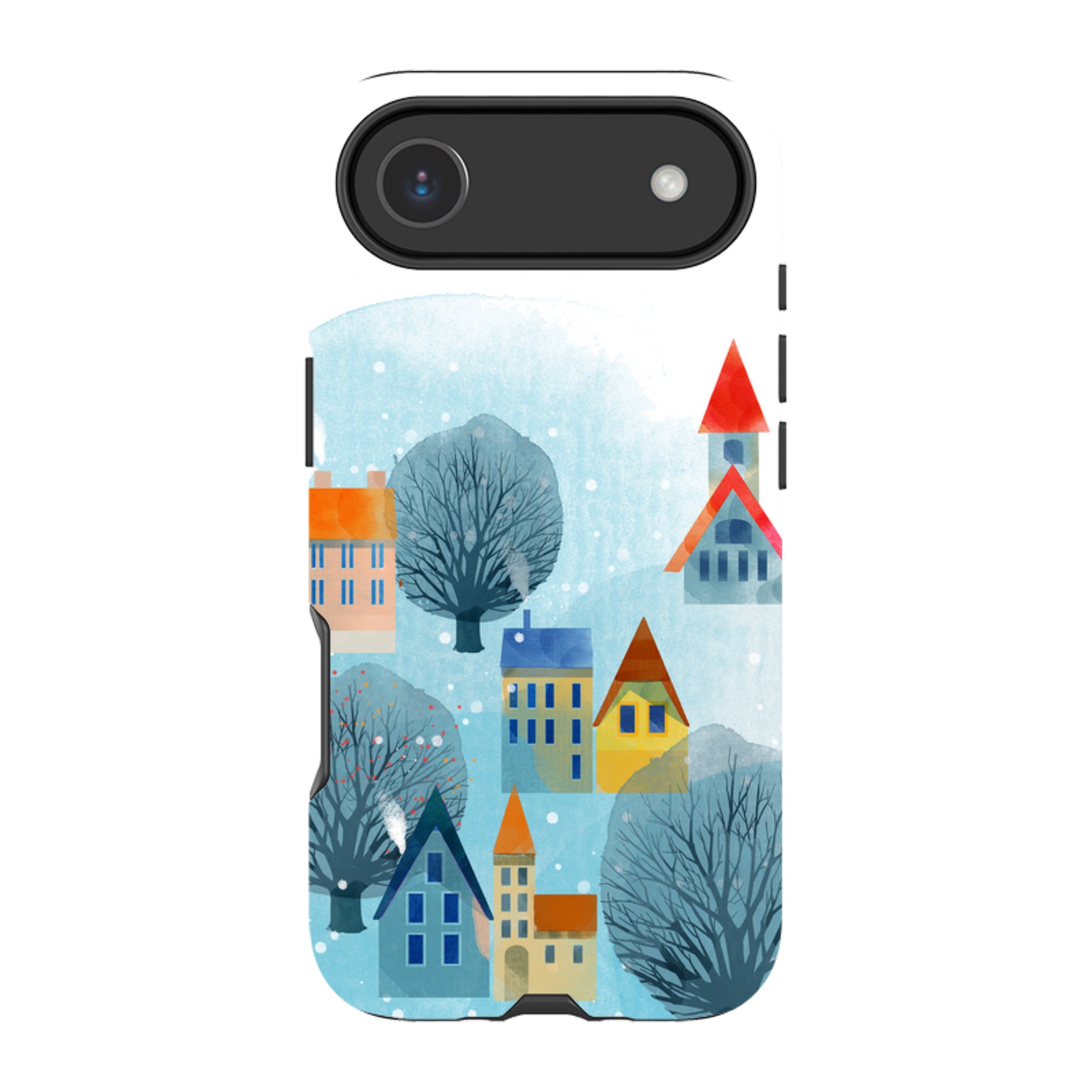 iPhone Tough Case - Snowy Hills