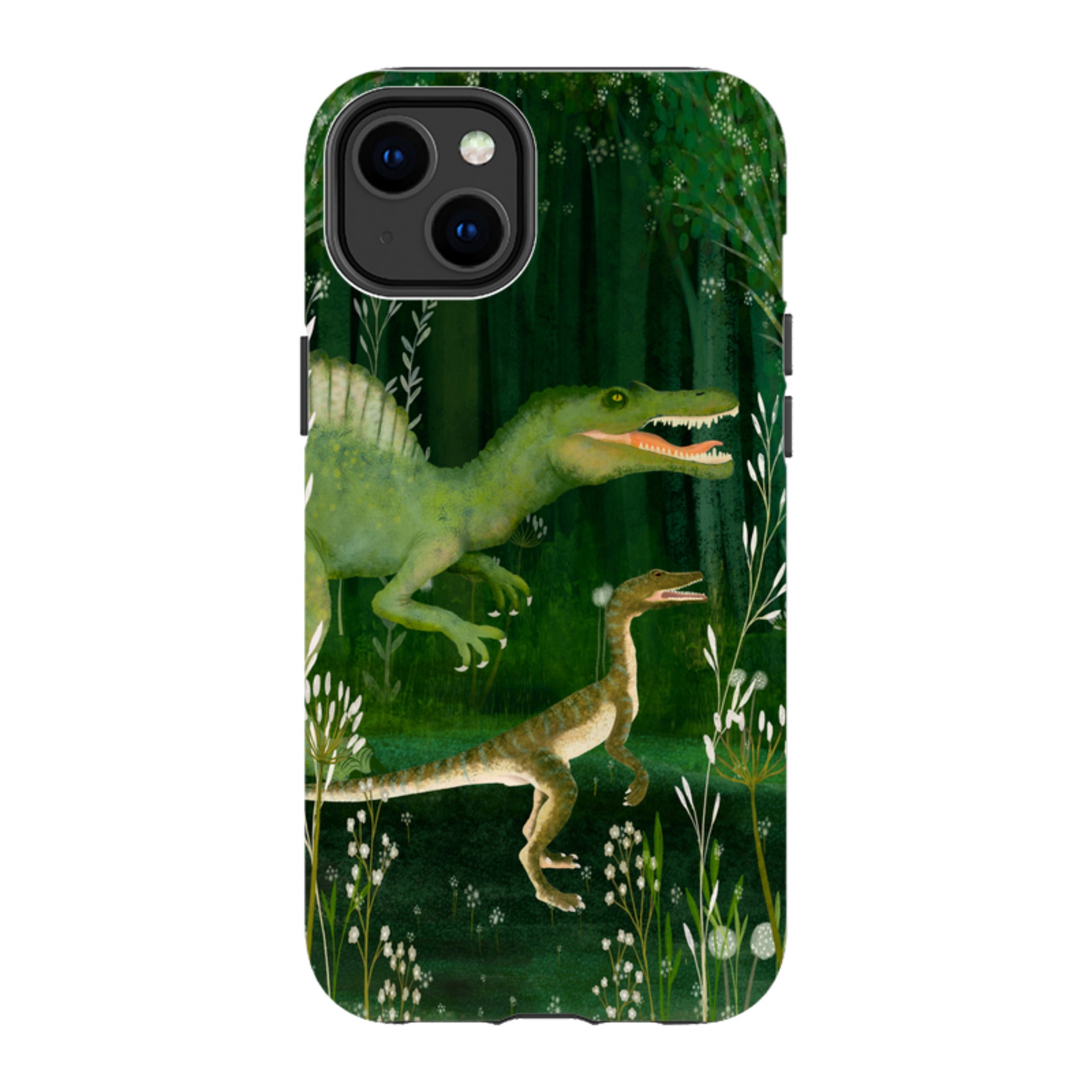 iPhone Tough Case - Dino Park II By Katherine Quinn