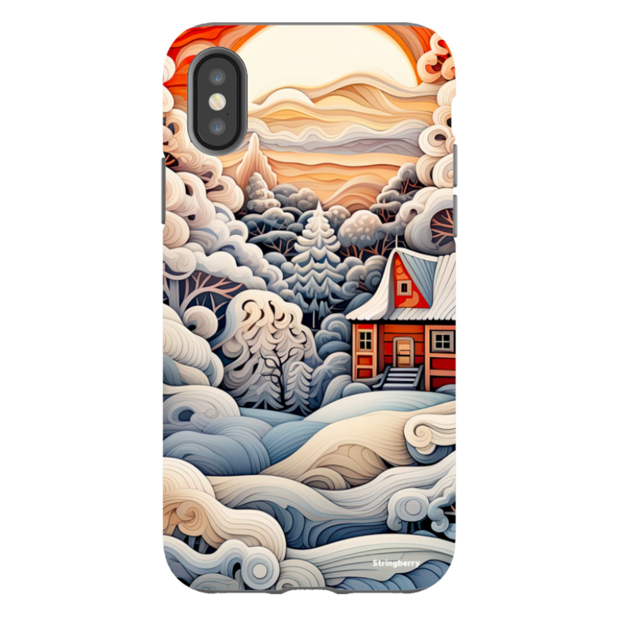 iPhone Tough Case - Winter World IV