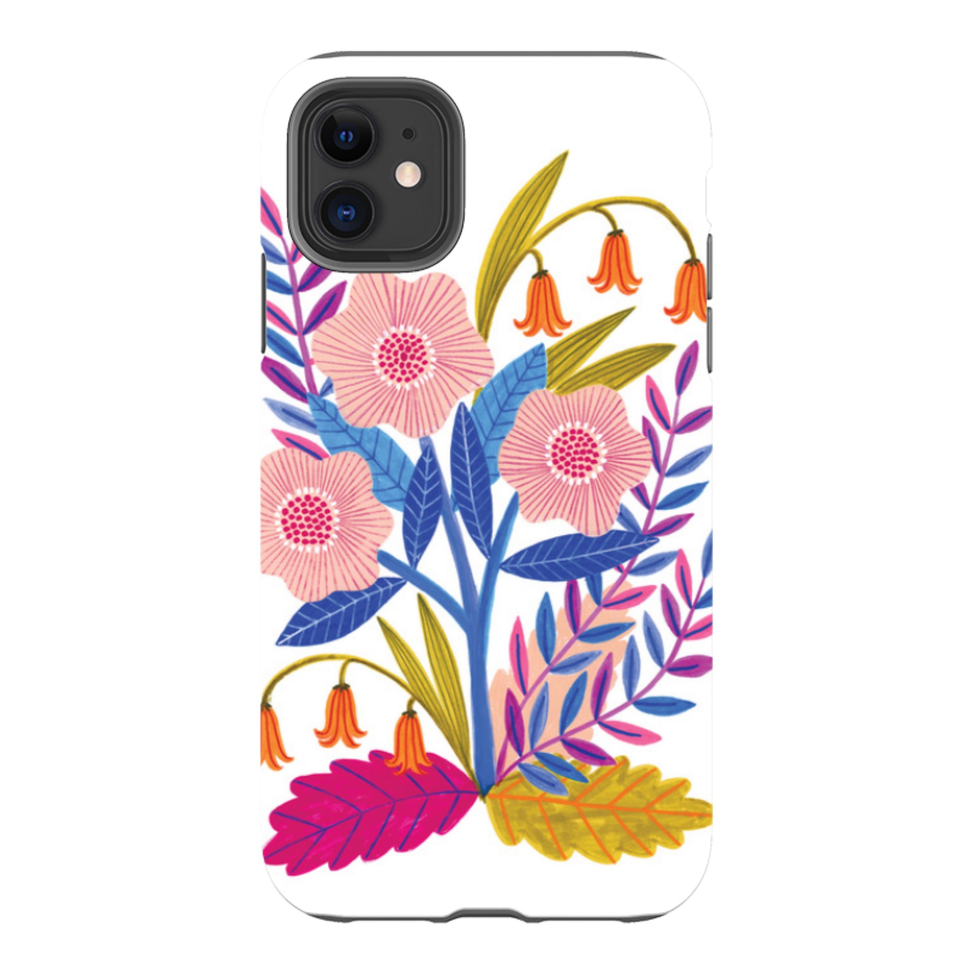 iPhone Tough Case - Leaves Cluster By Lee Foster Wilson