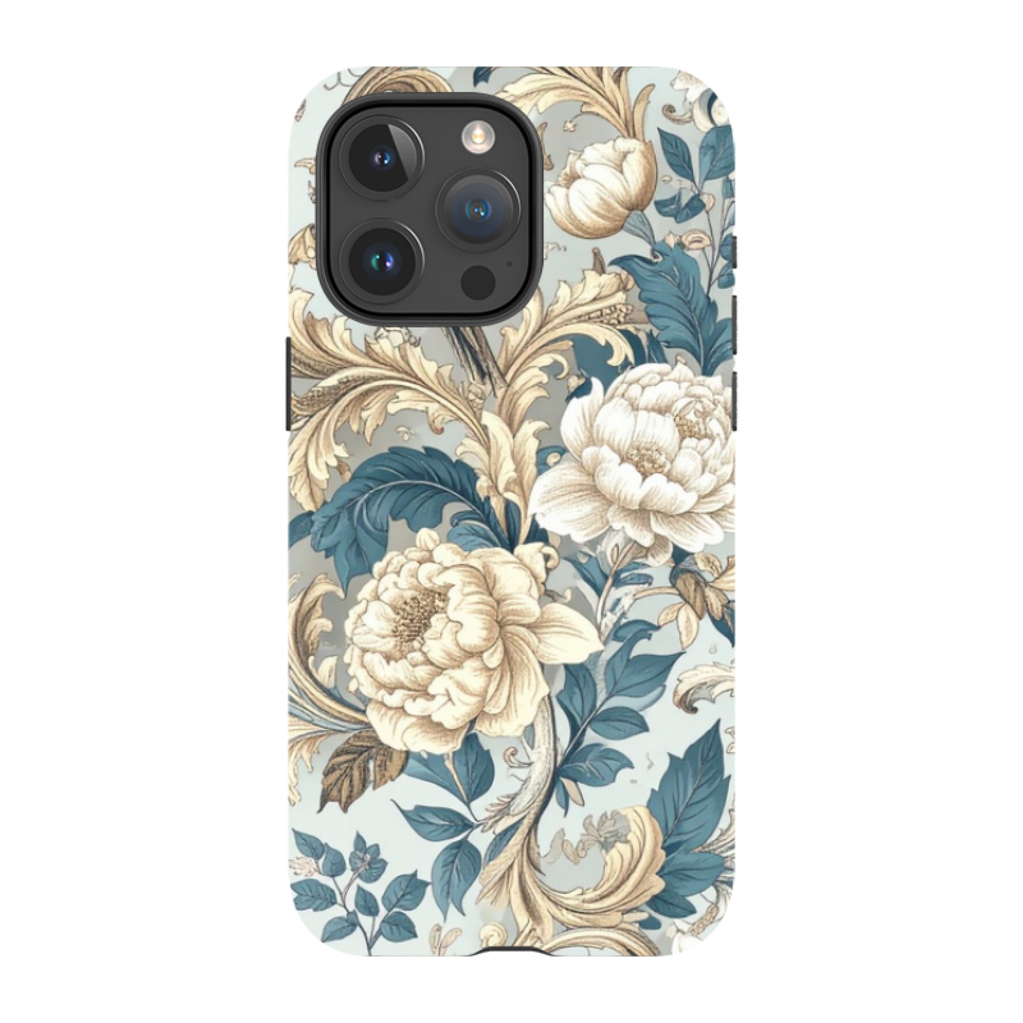 iPhone Case - Blue and Gold Summer